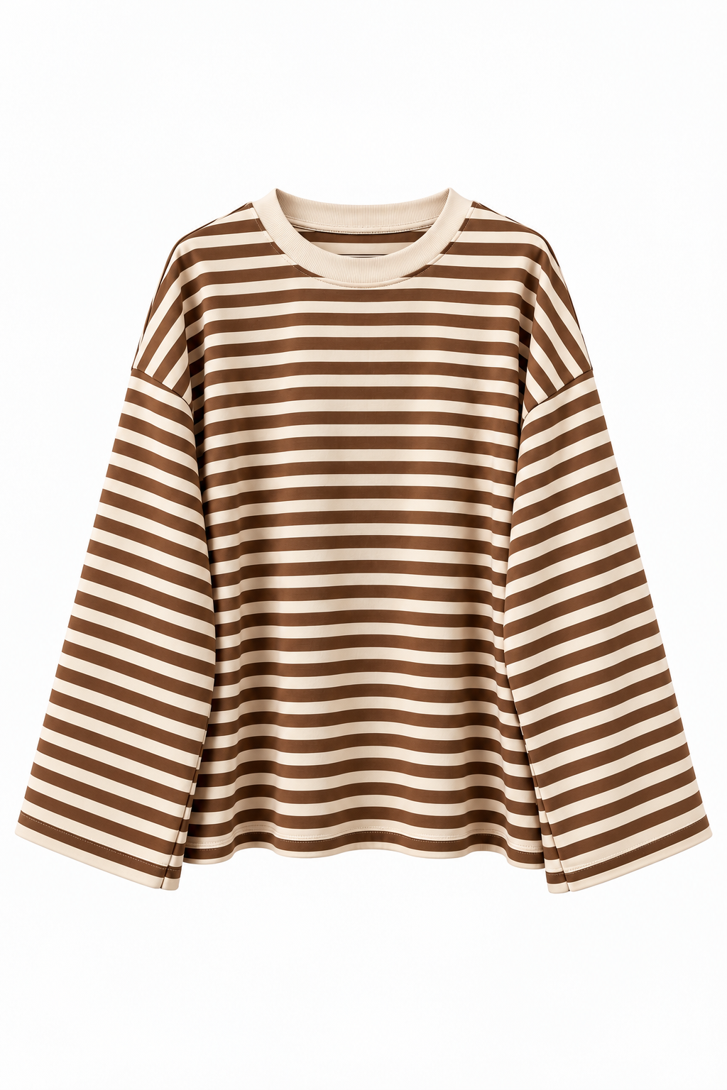 Layan Gestreiftes Langarmshirt