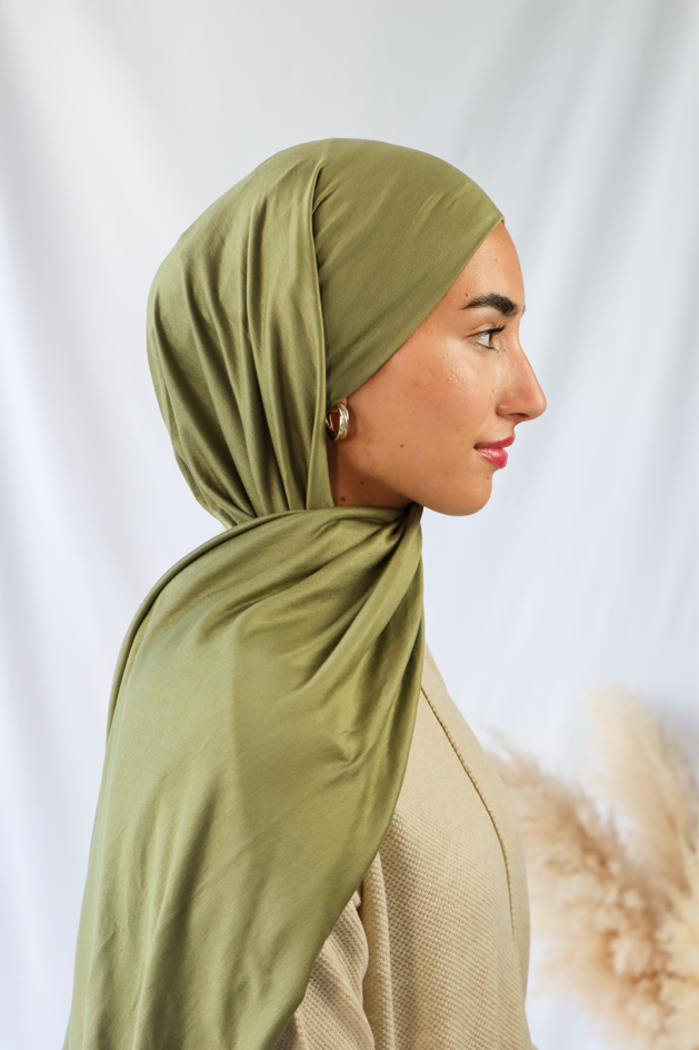 MAILLOT VERT OLIVE