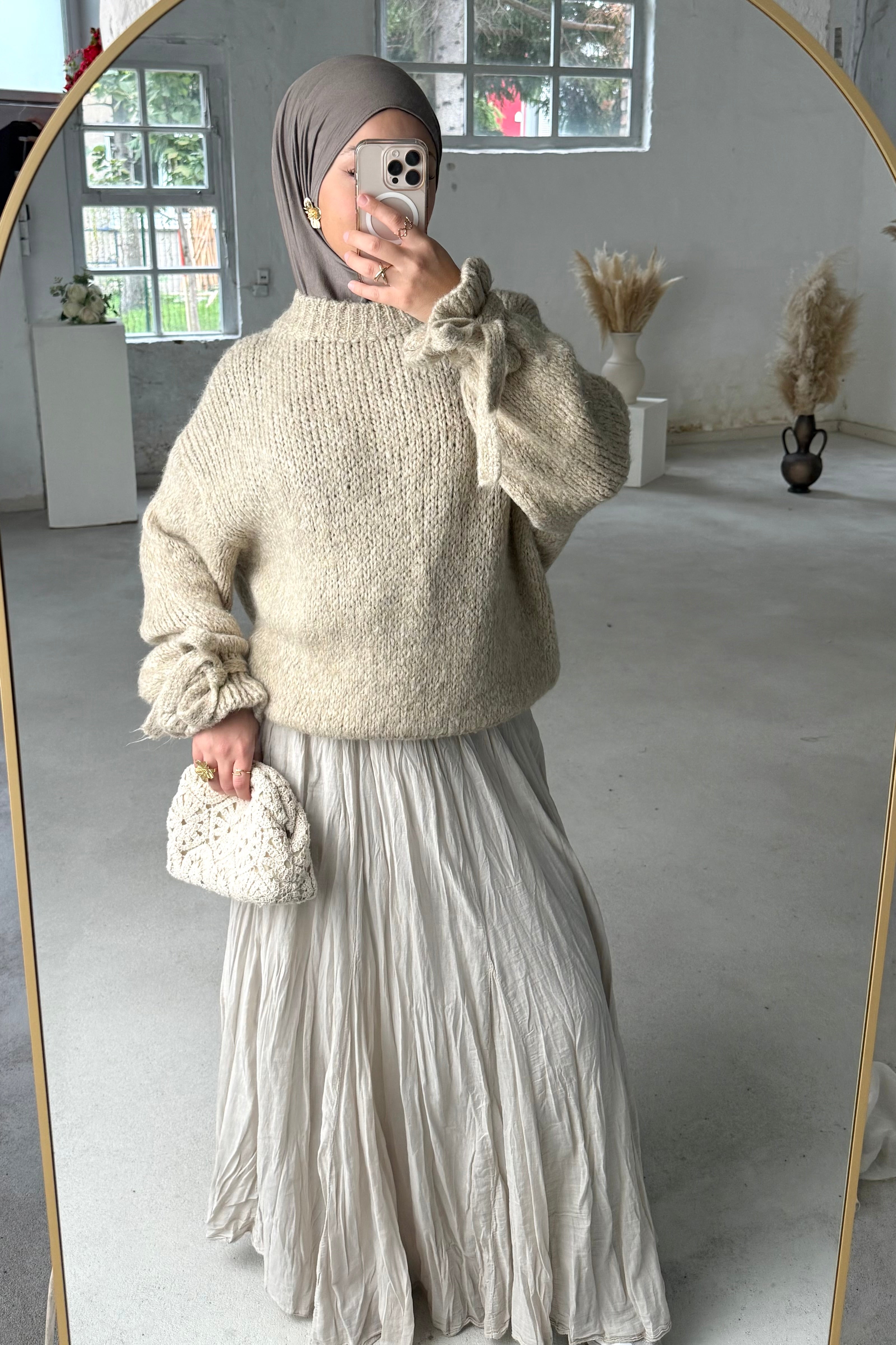 Mimi PULLOVER MIT SCHÜRDETAIL