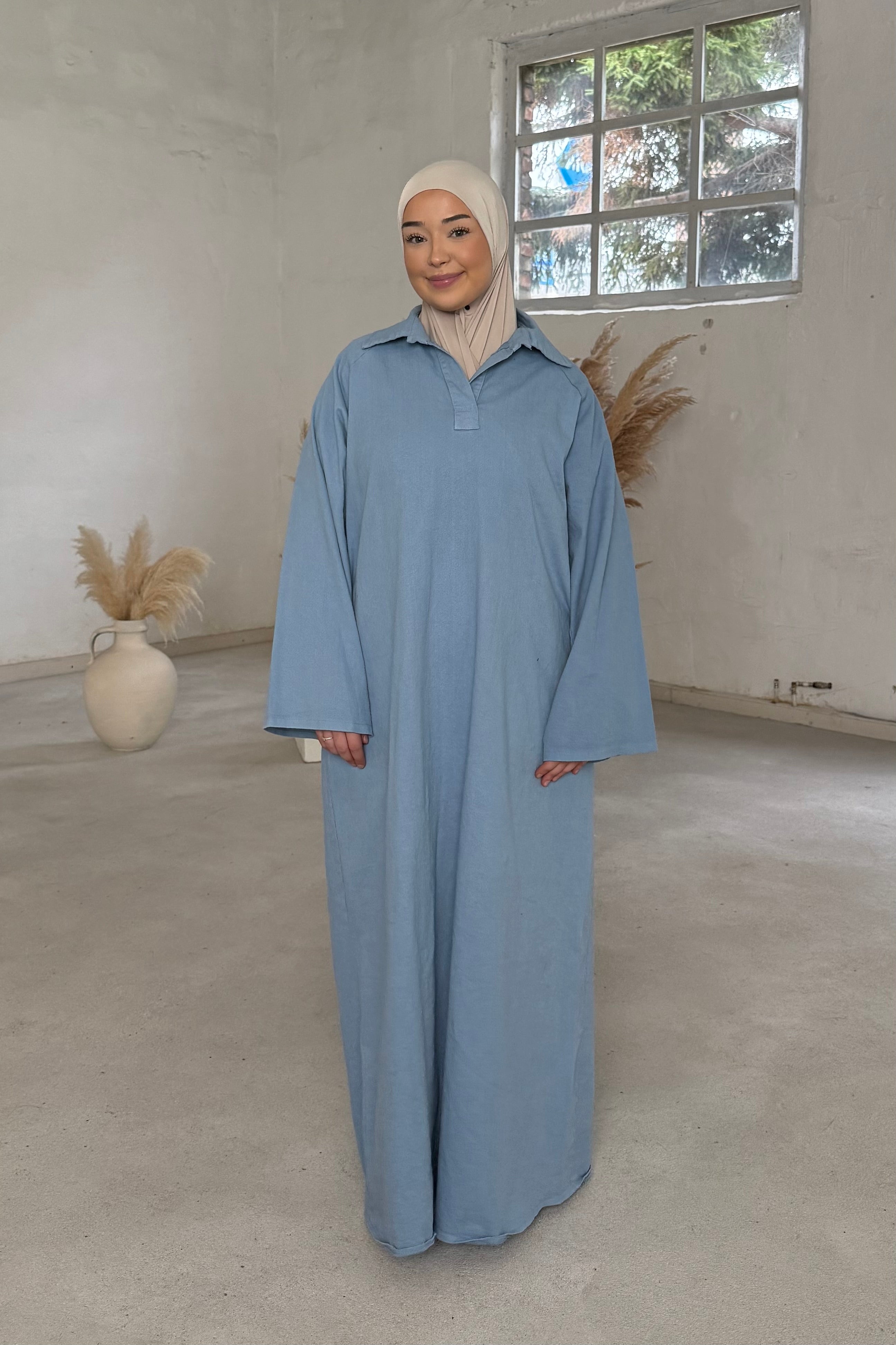 Denim Abaya