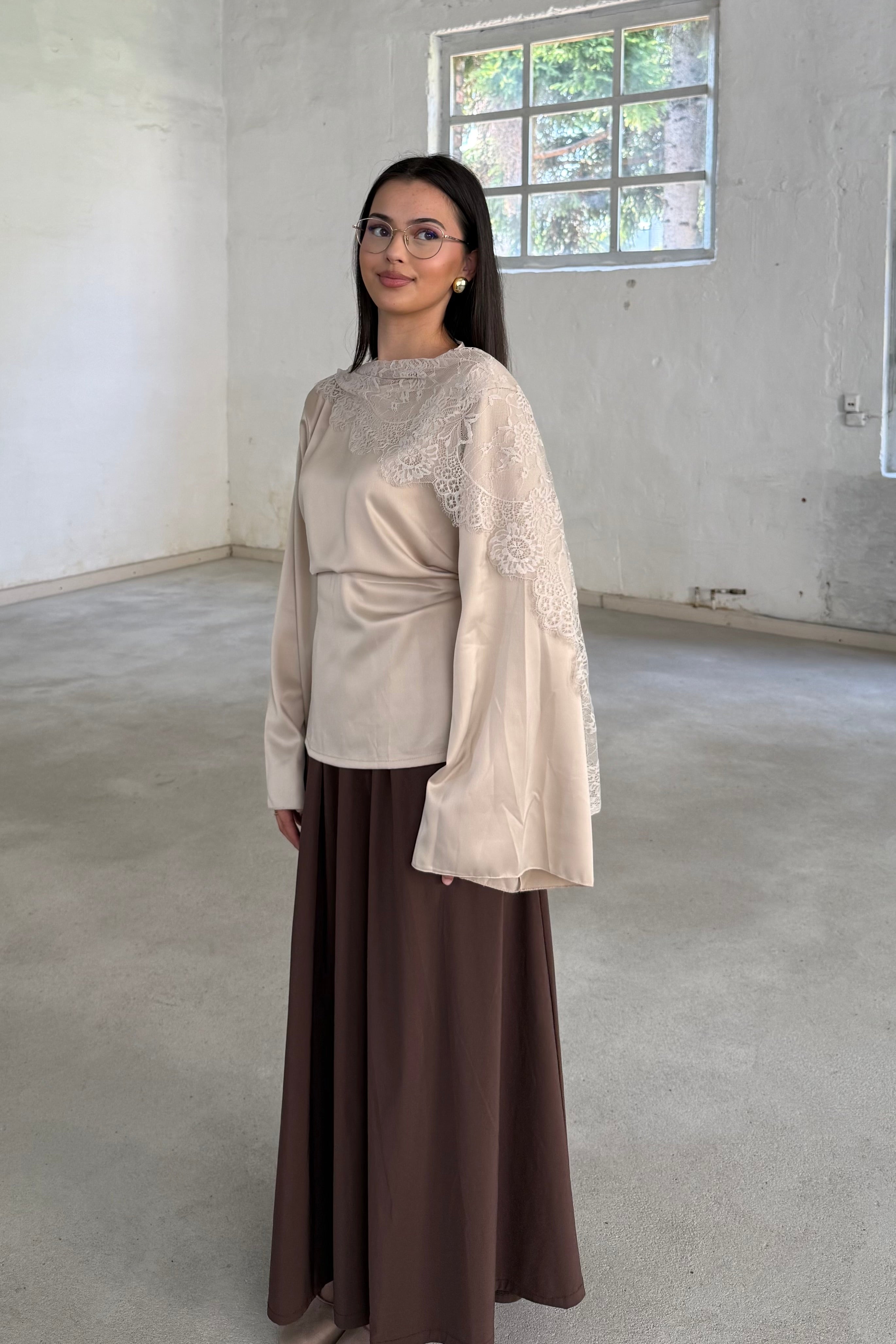 Fiona Spitzen Oberteil