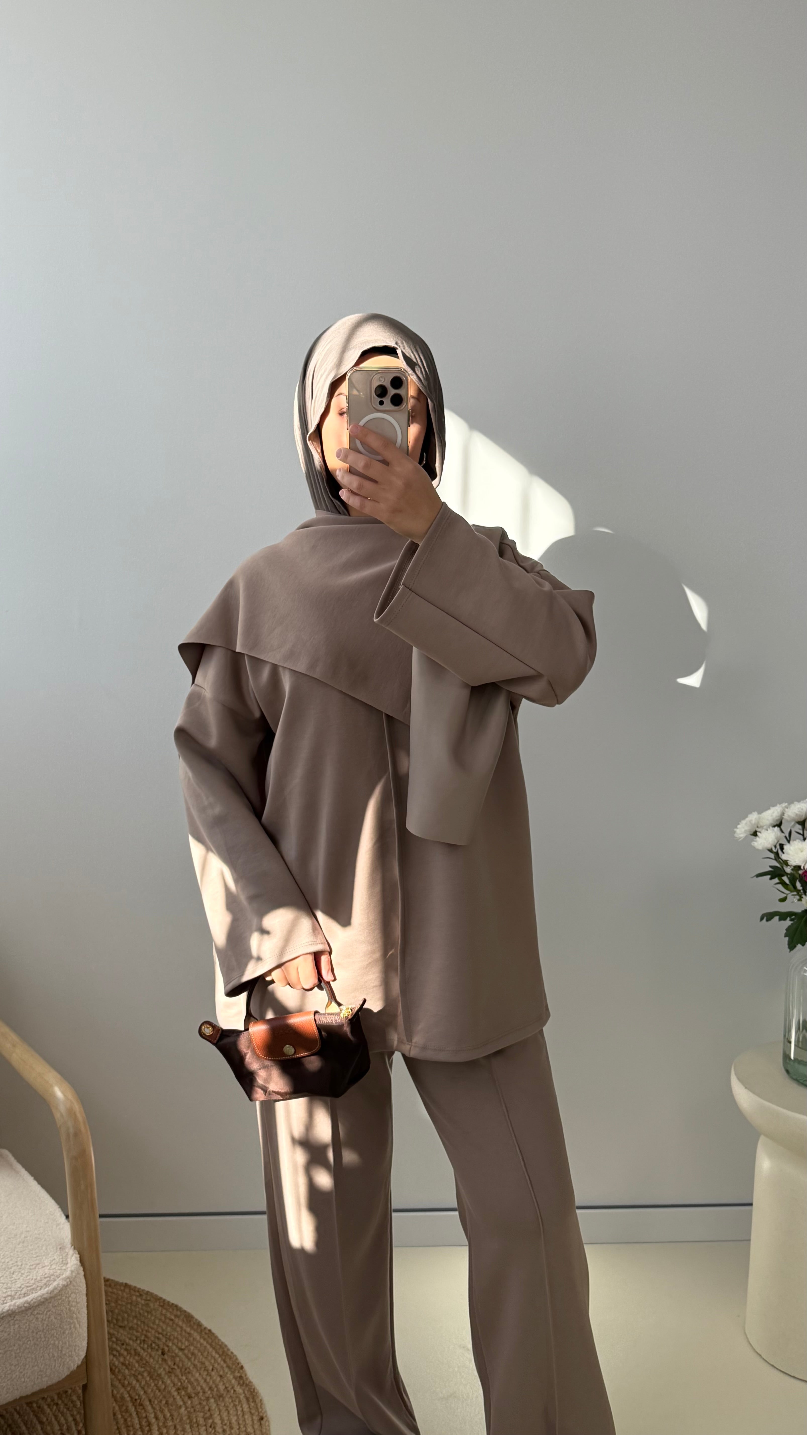 Zara 2-Teiler mit Cape