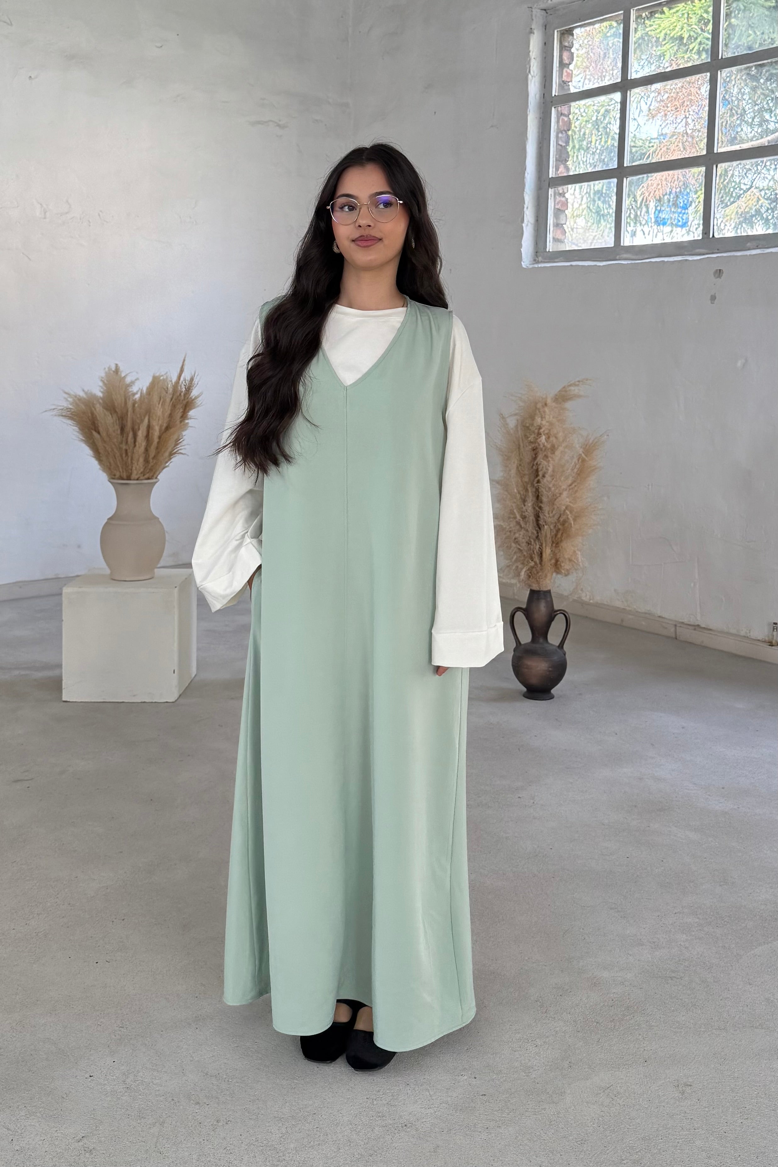 Naya Kurzarm Kleid