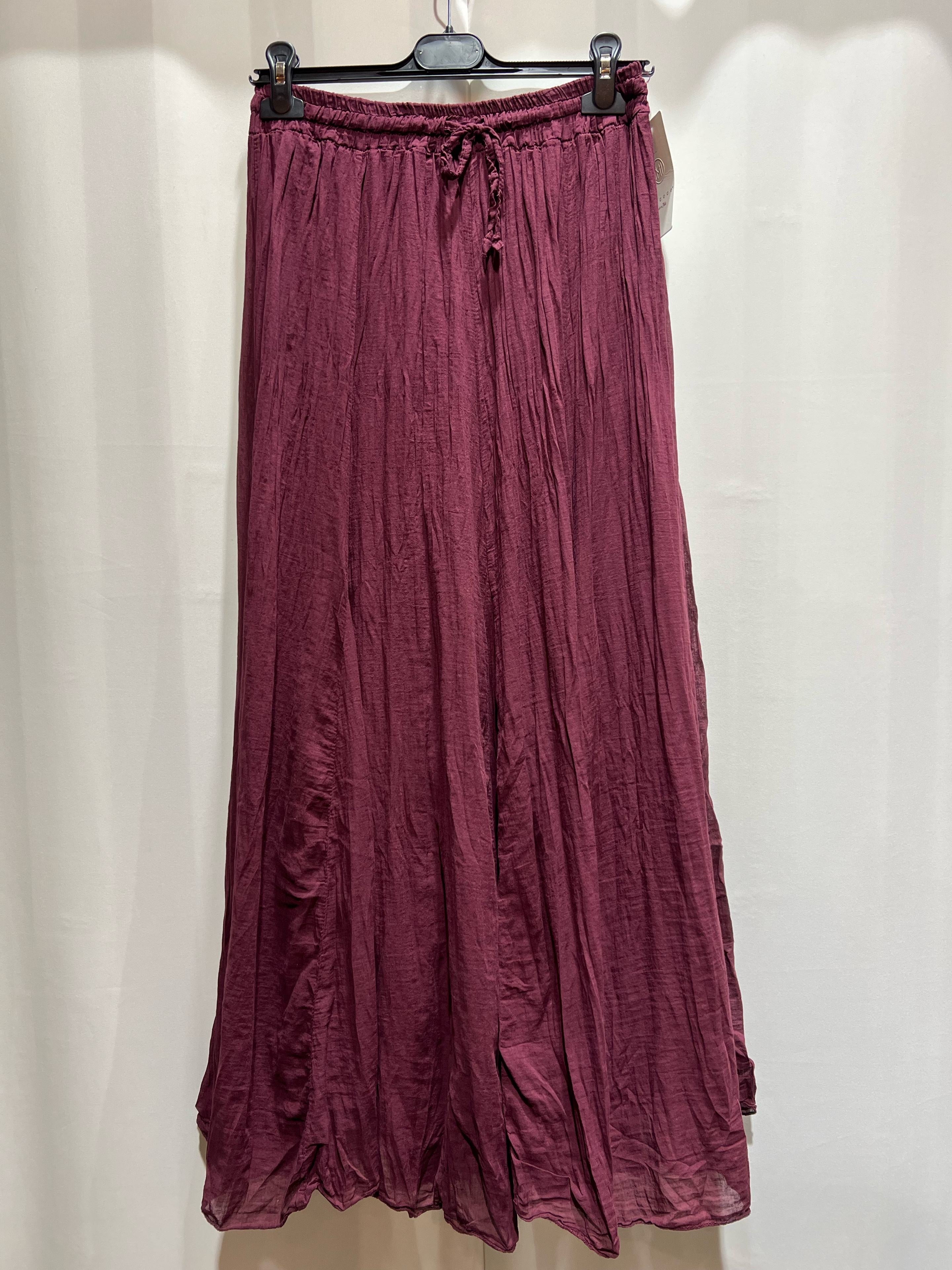 Crinkly Skirt (100% cotton)