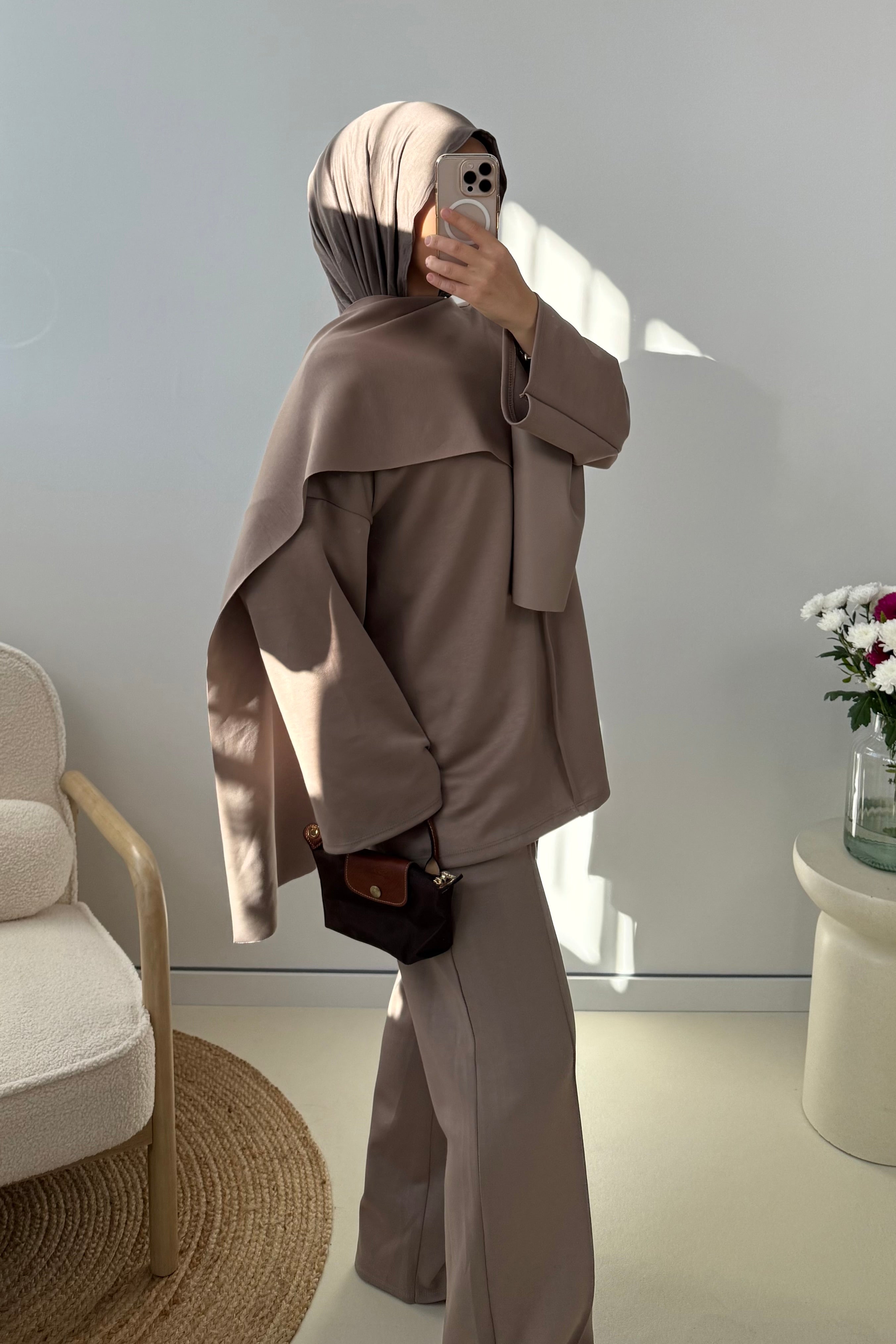 Zara 2-Teiler mit Cape