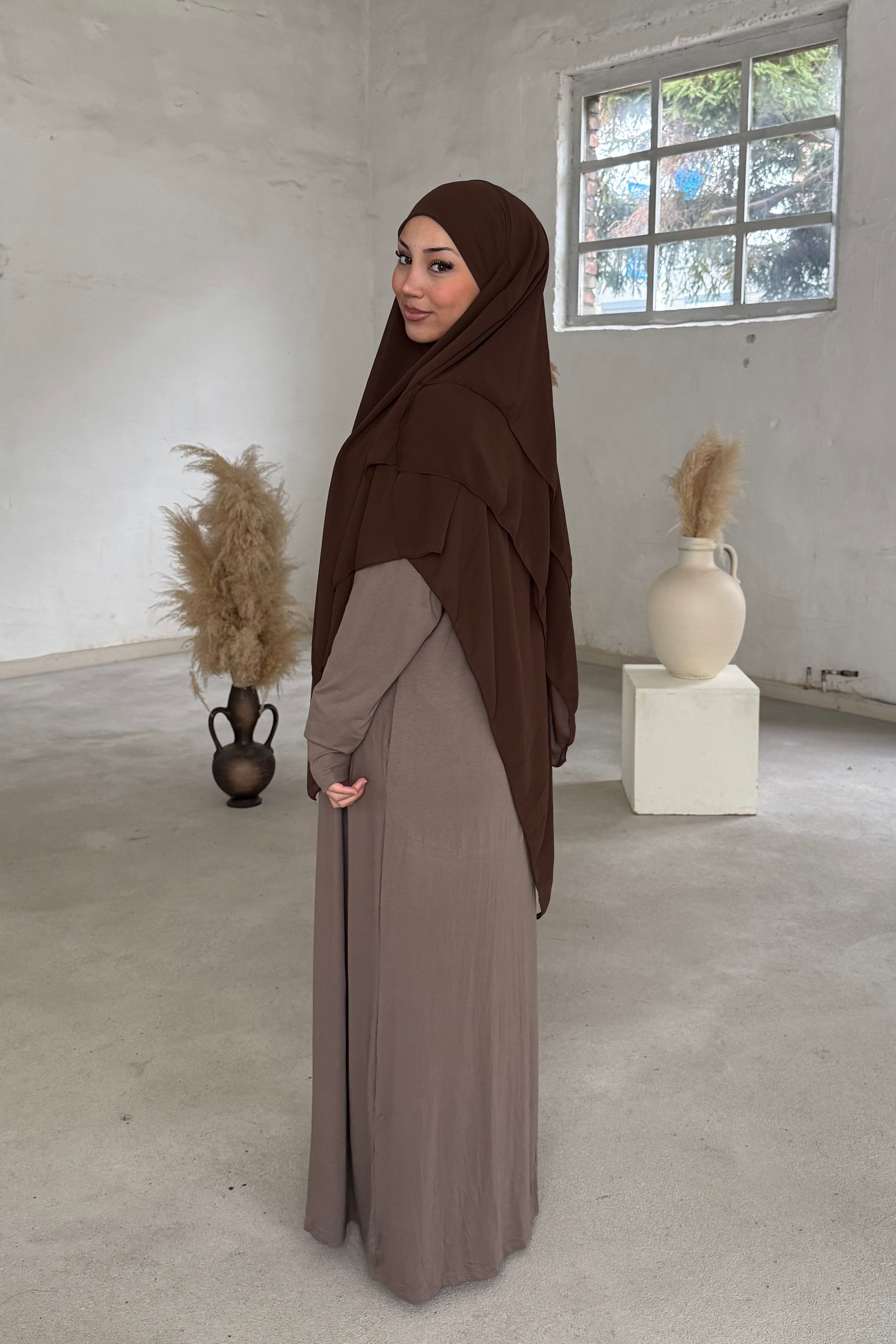 Khimar Jazz Dreilagig