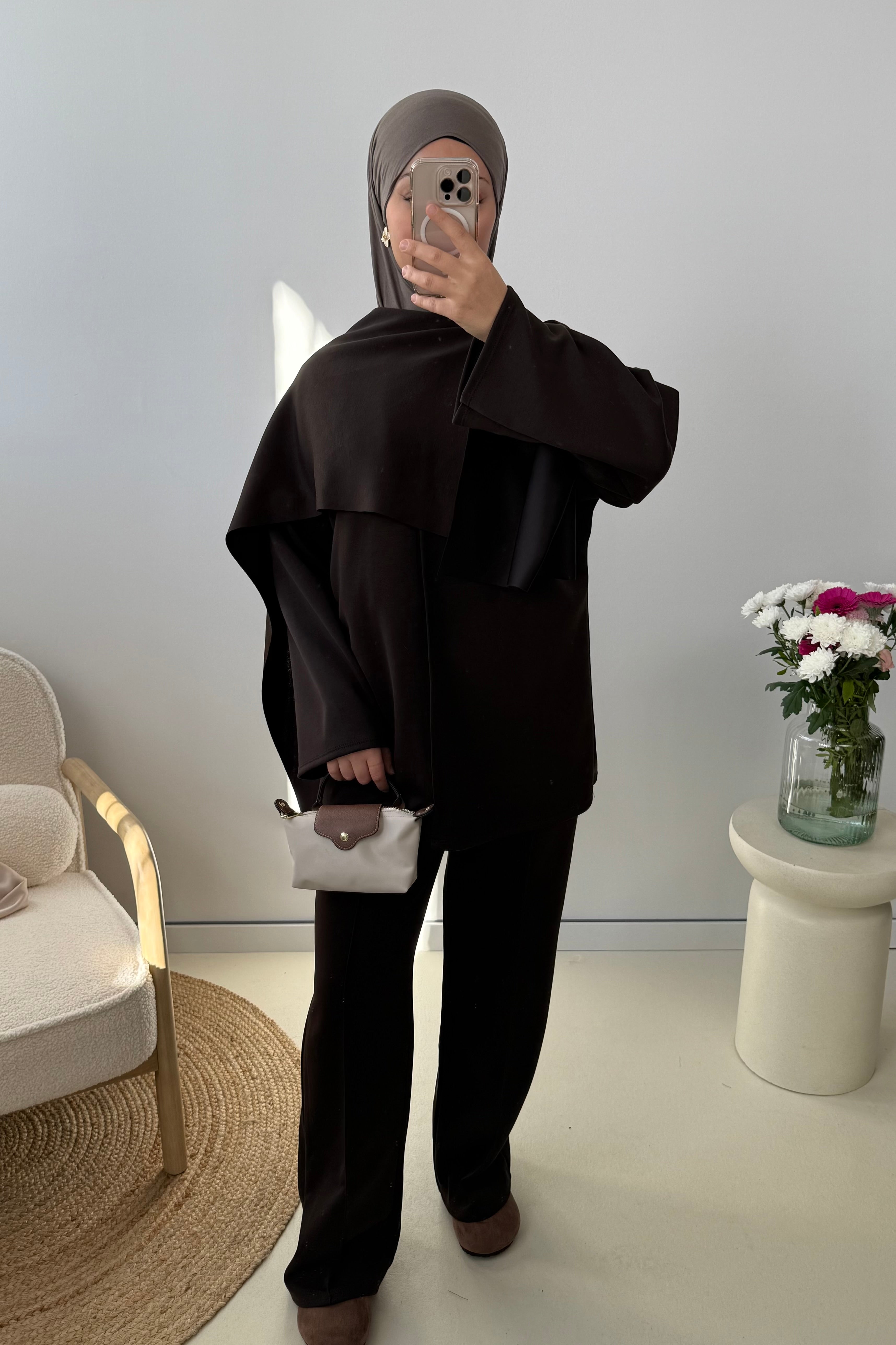Zara 2-Teiler mit Cape