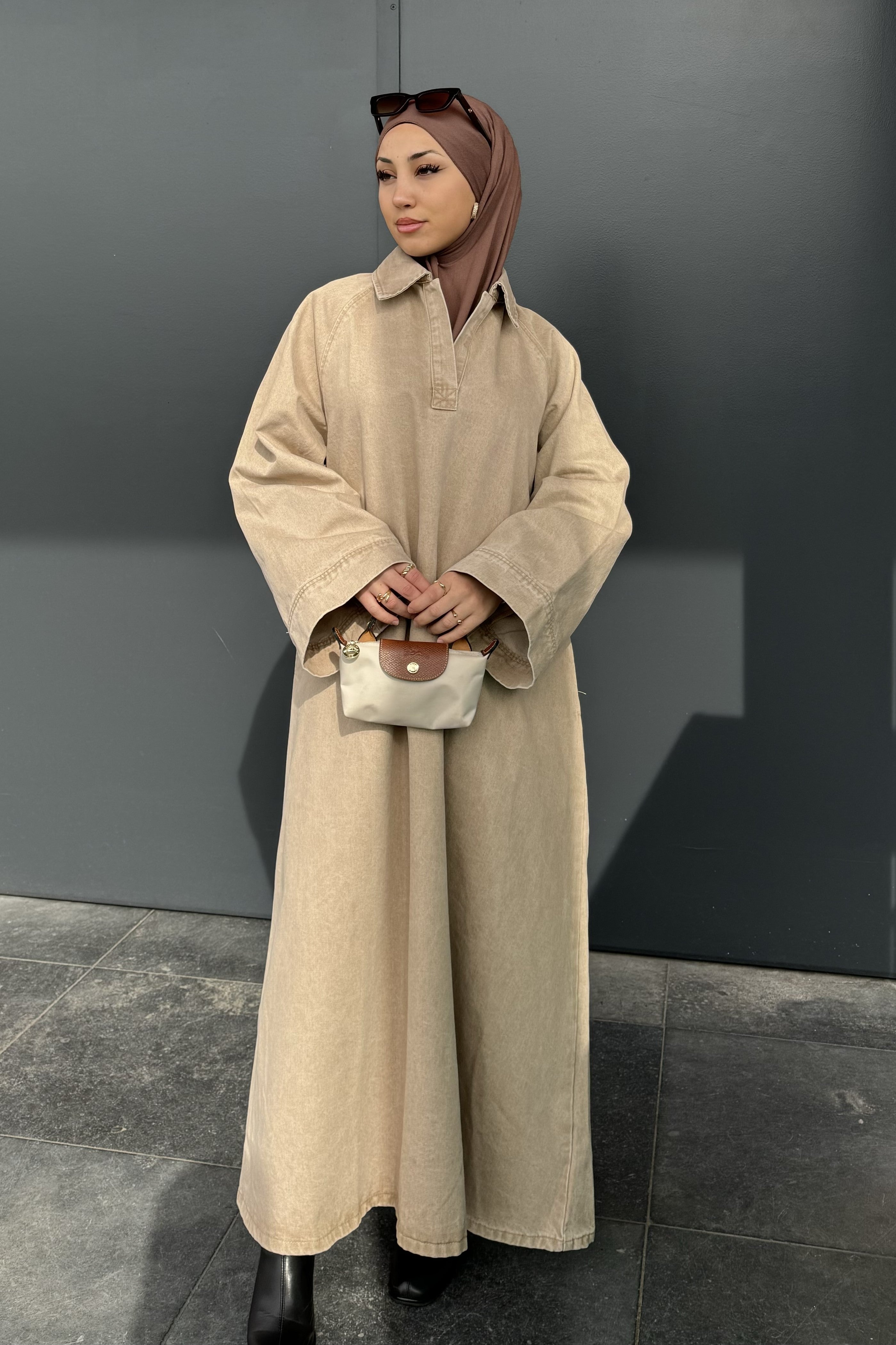 Denim Abaya