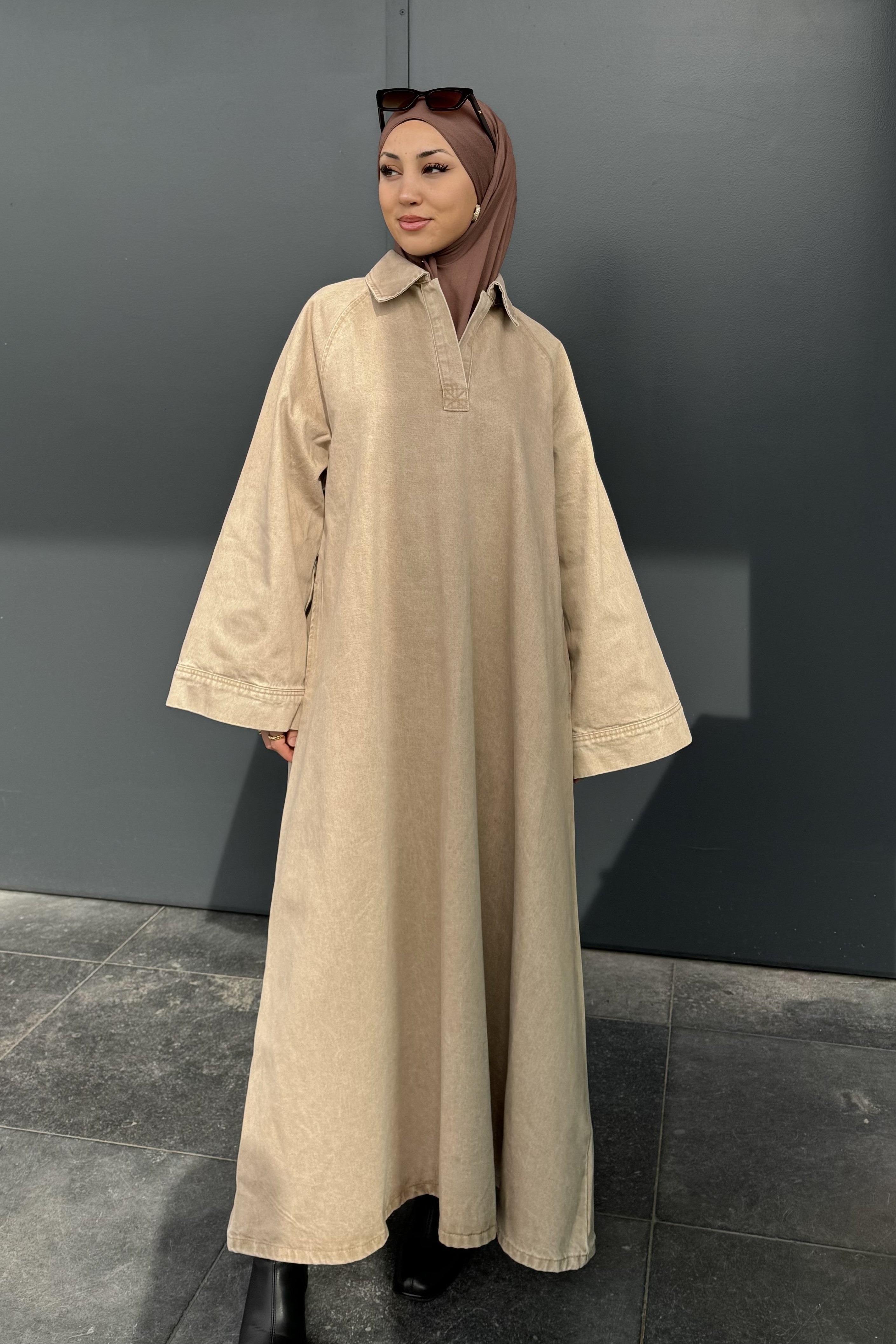 Denim Abaya