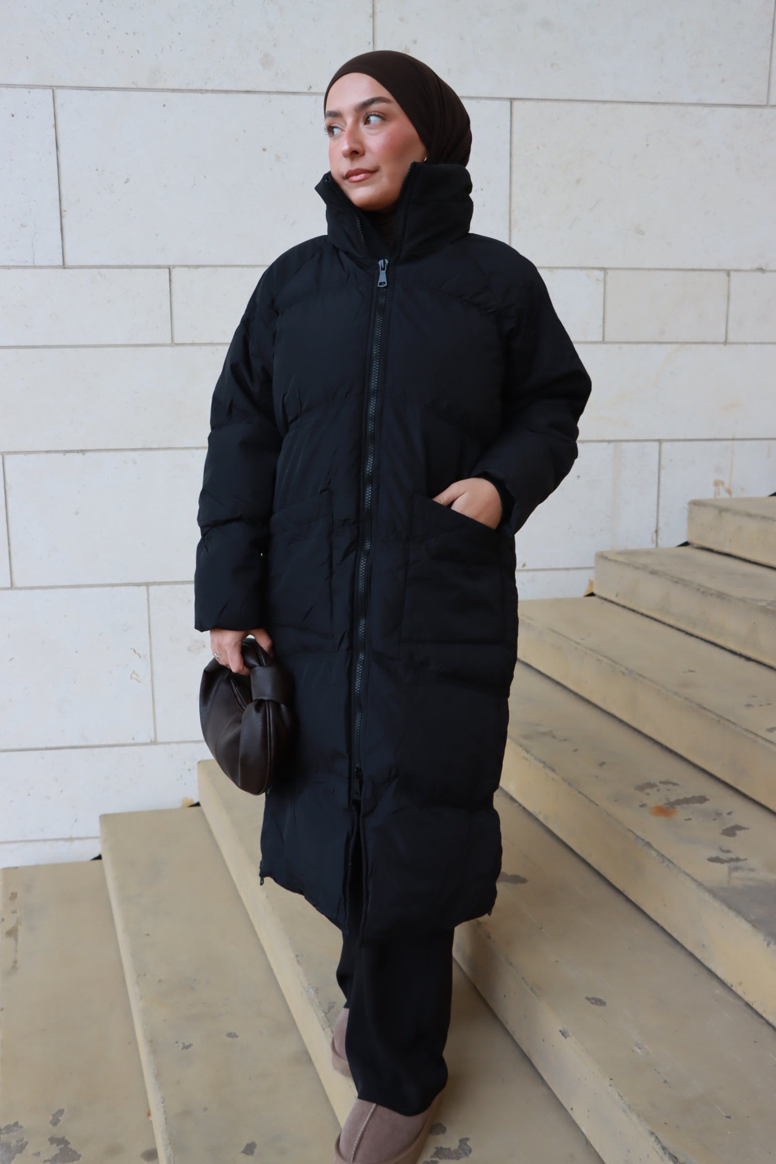 Pelin Parka in Schwarz