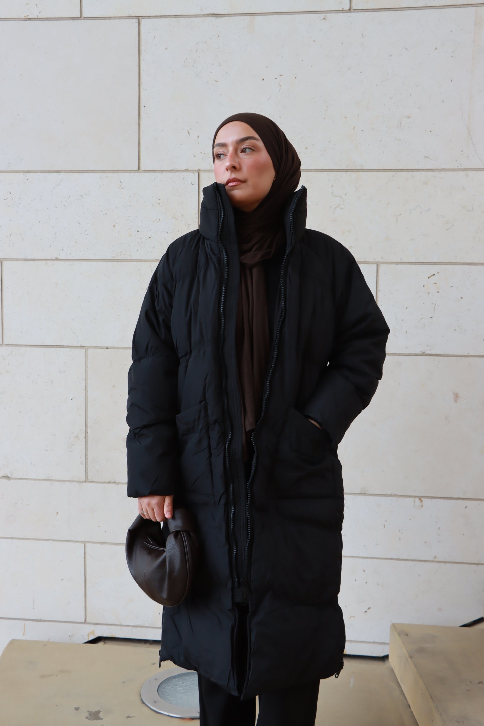 Pelin Parka in Schwarz