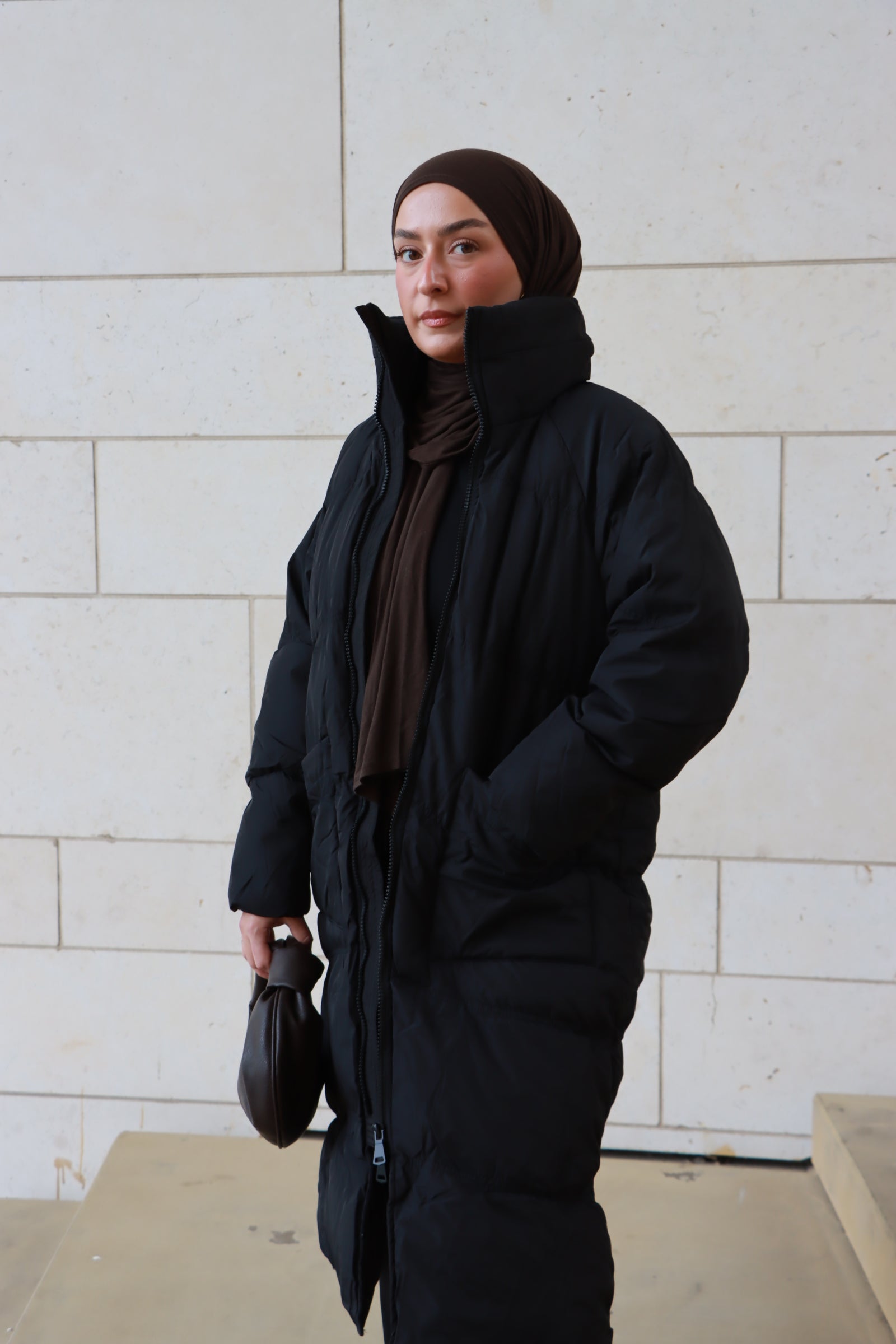 Pelin Parka in Schwarz