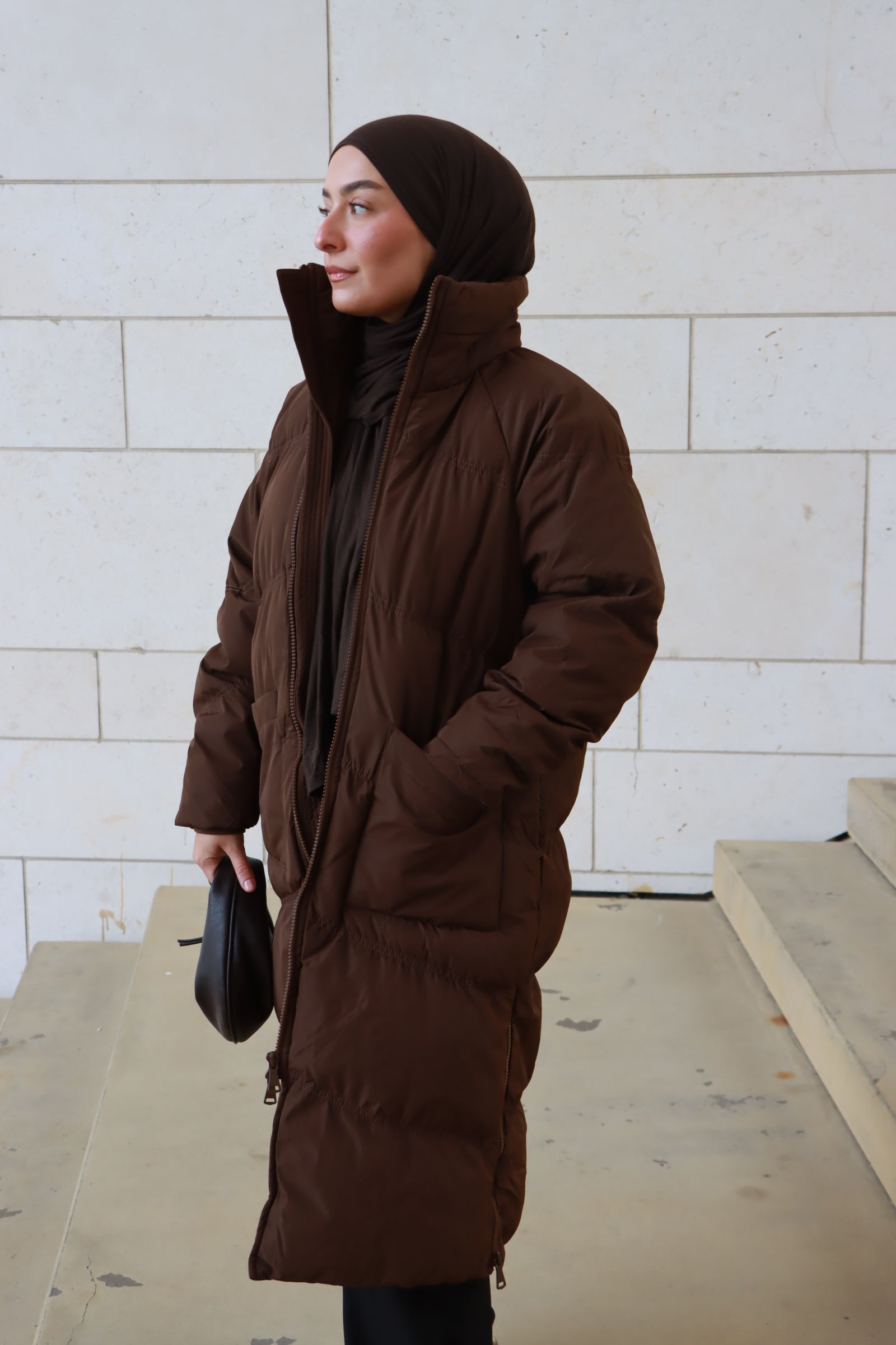 Pelin Parka in Braun