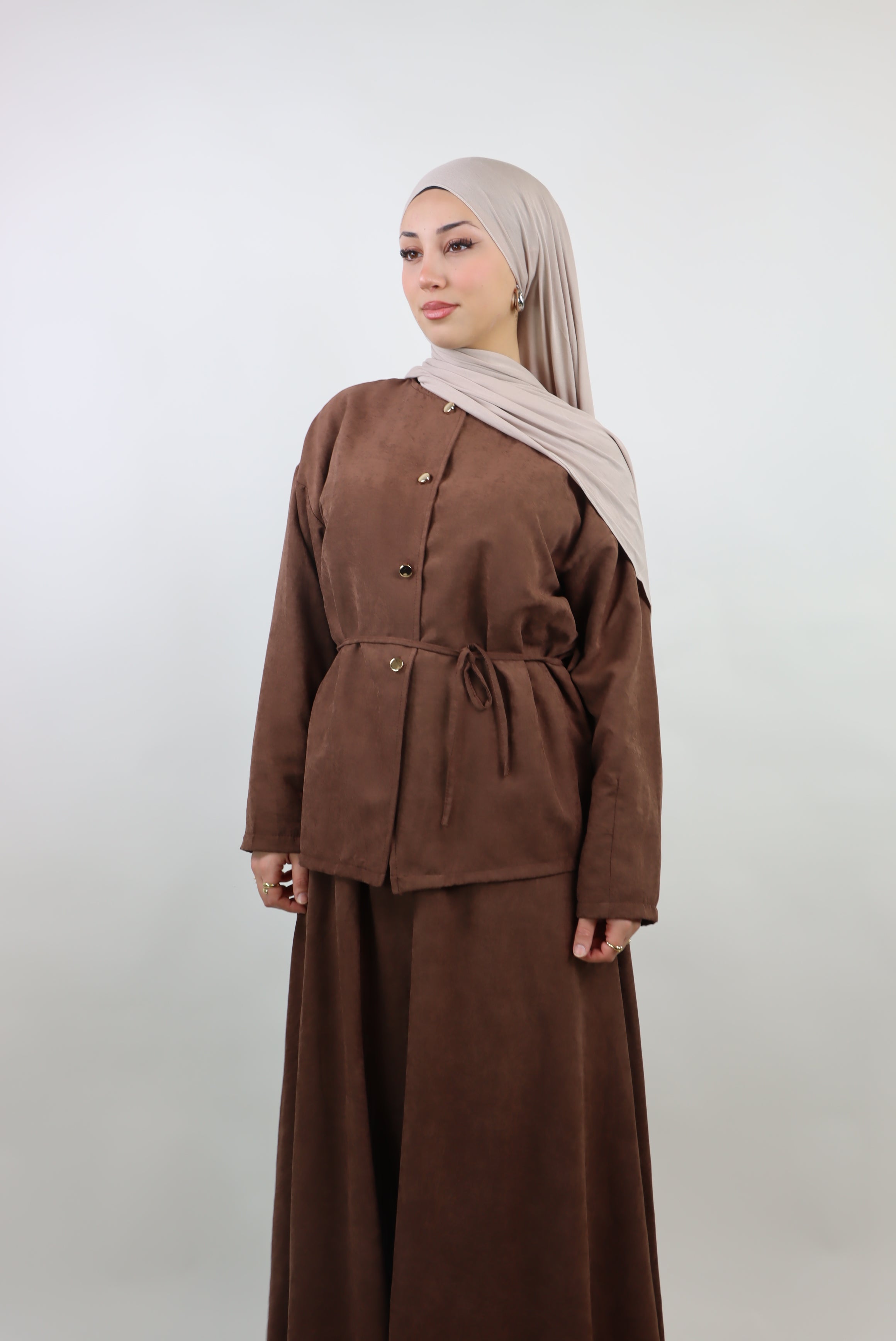 Reem Set in Braun