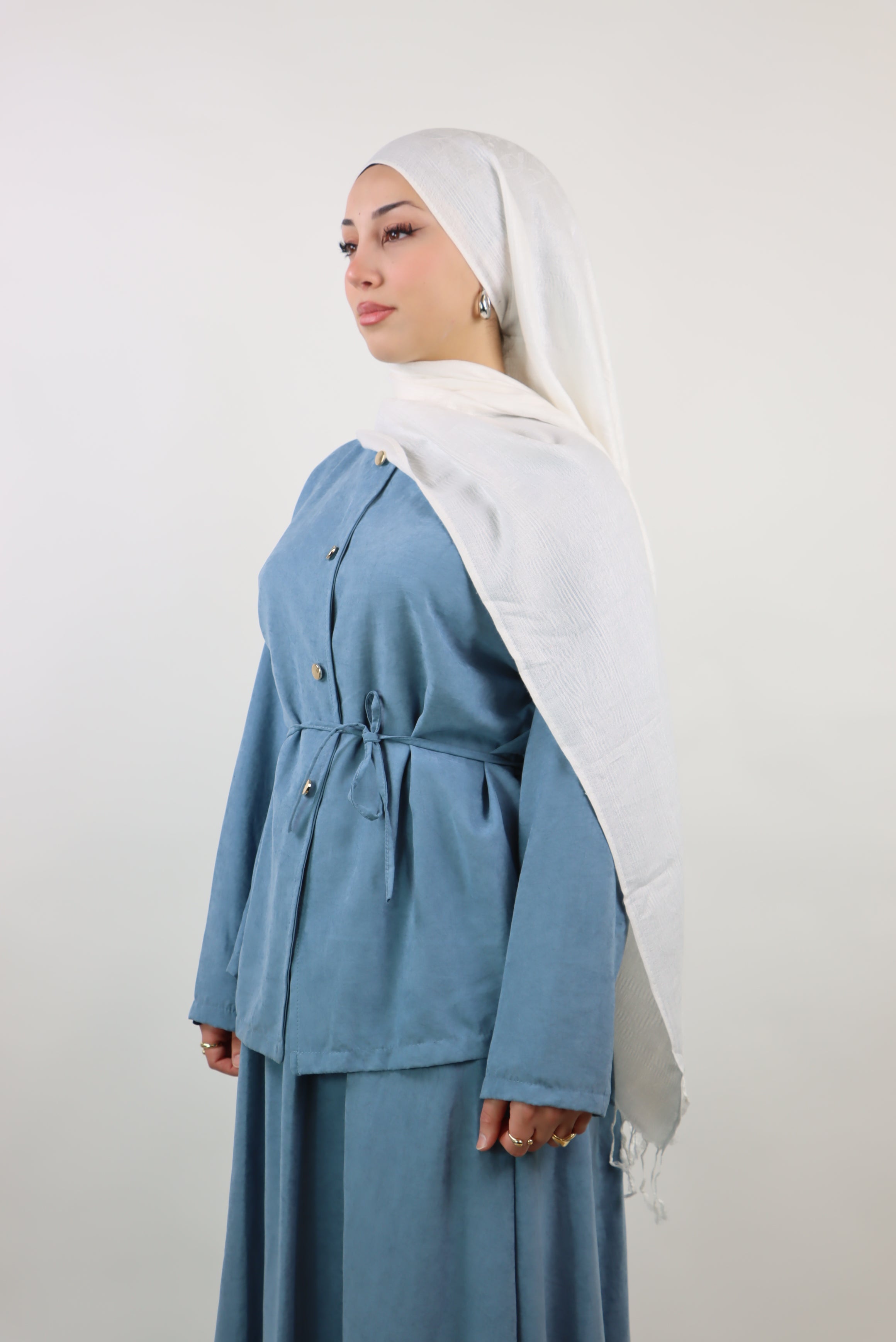 Reem Set in Jeansblau
