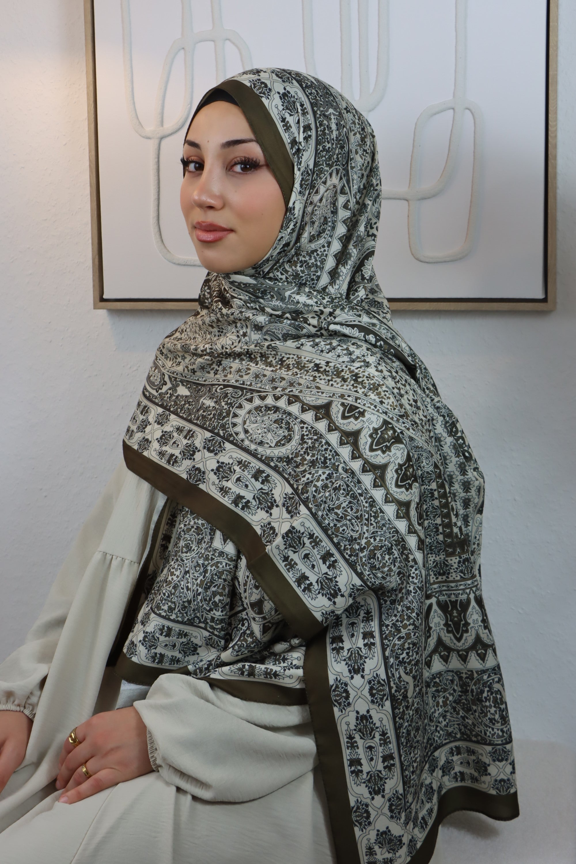 Bohéme Hijab Khaki