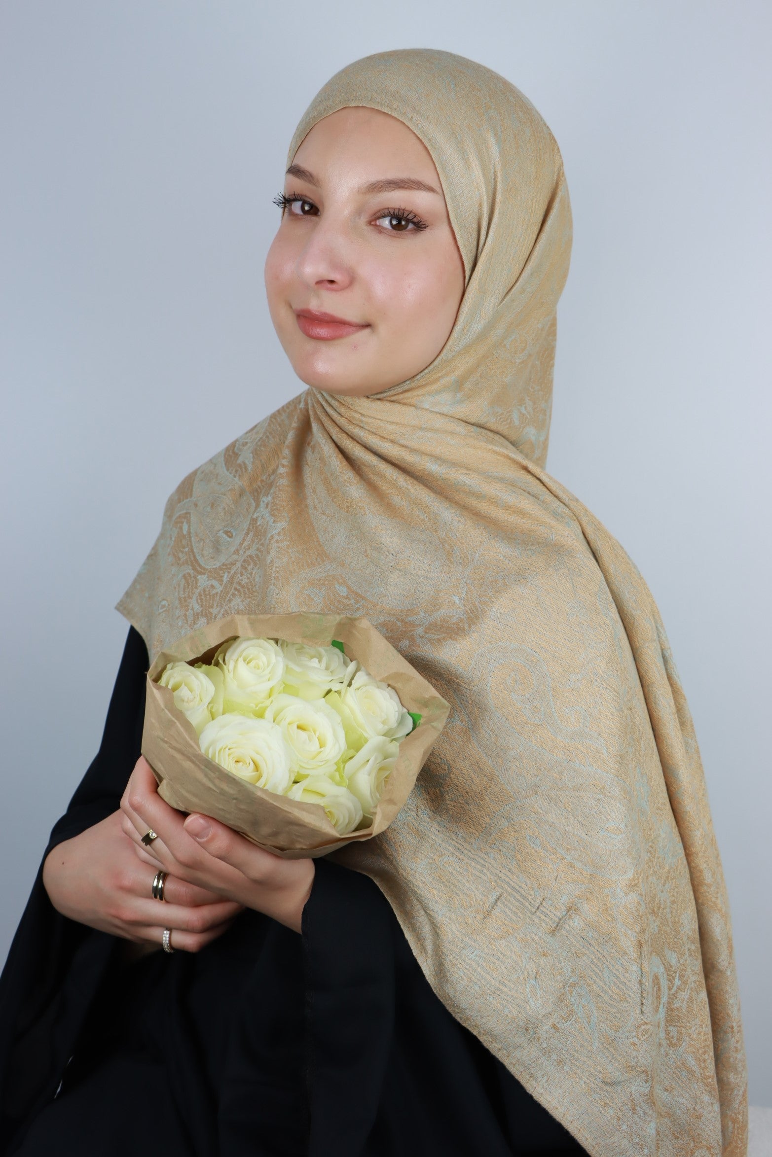 Pashmina in Beige