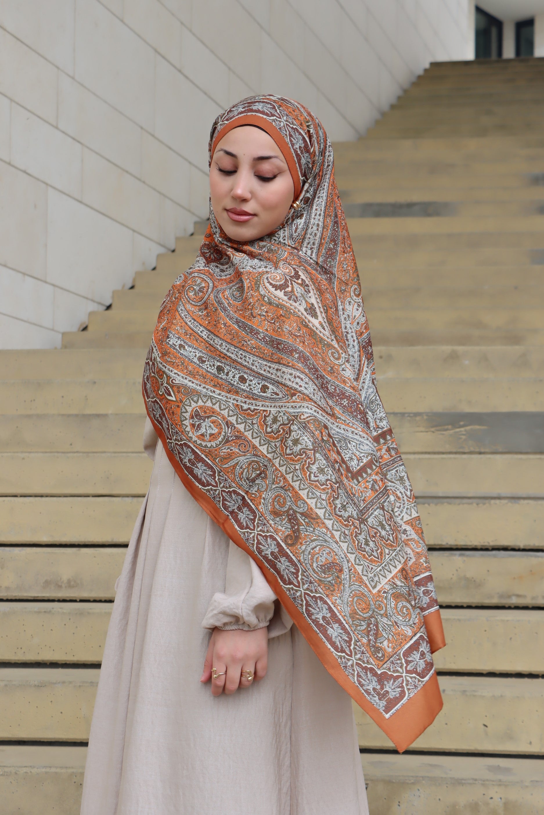 Bohéme Hijab Apricot
