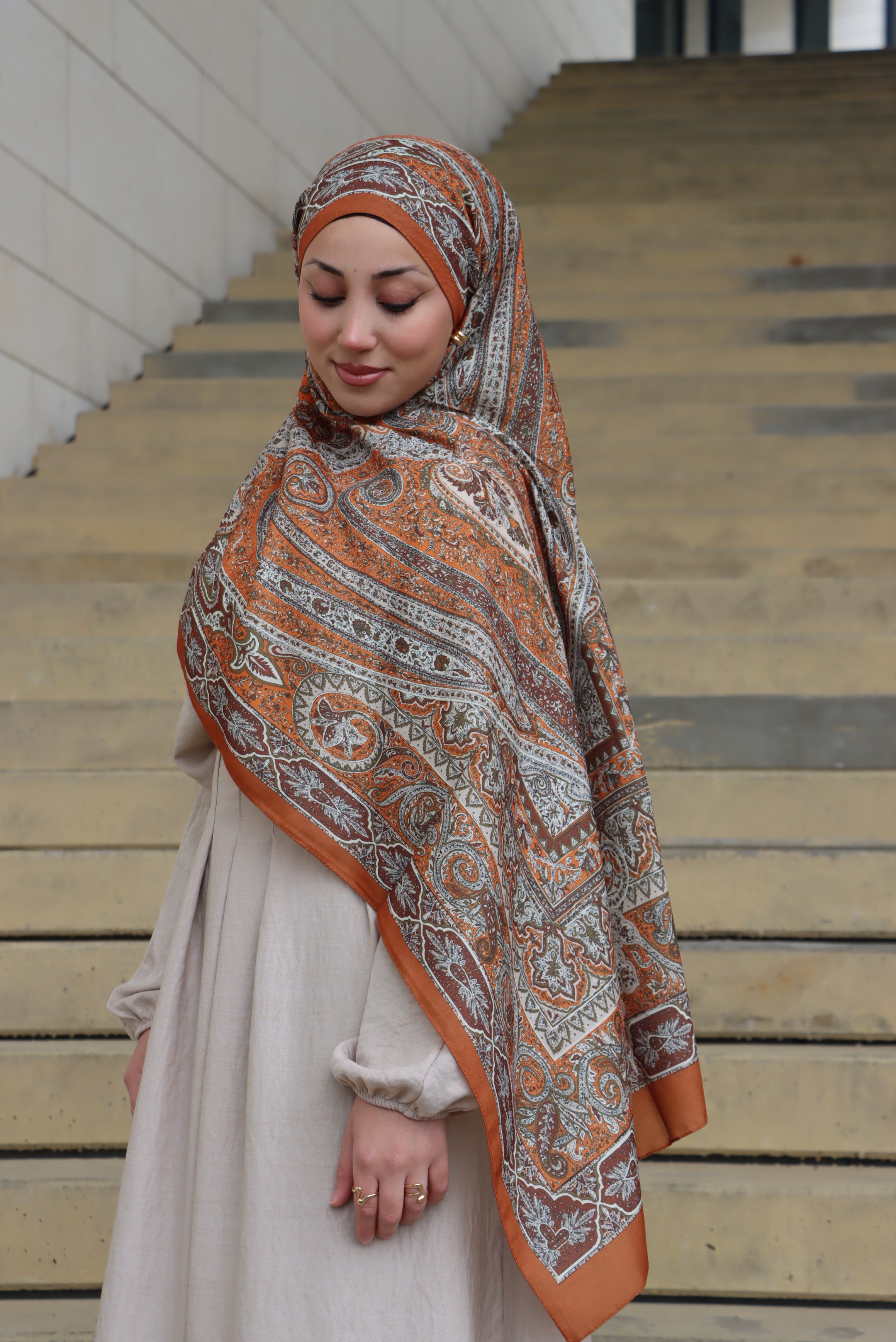 Bohéme Hijab Apricot