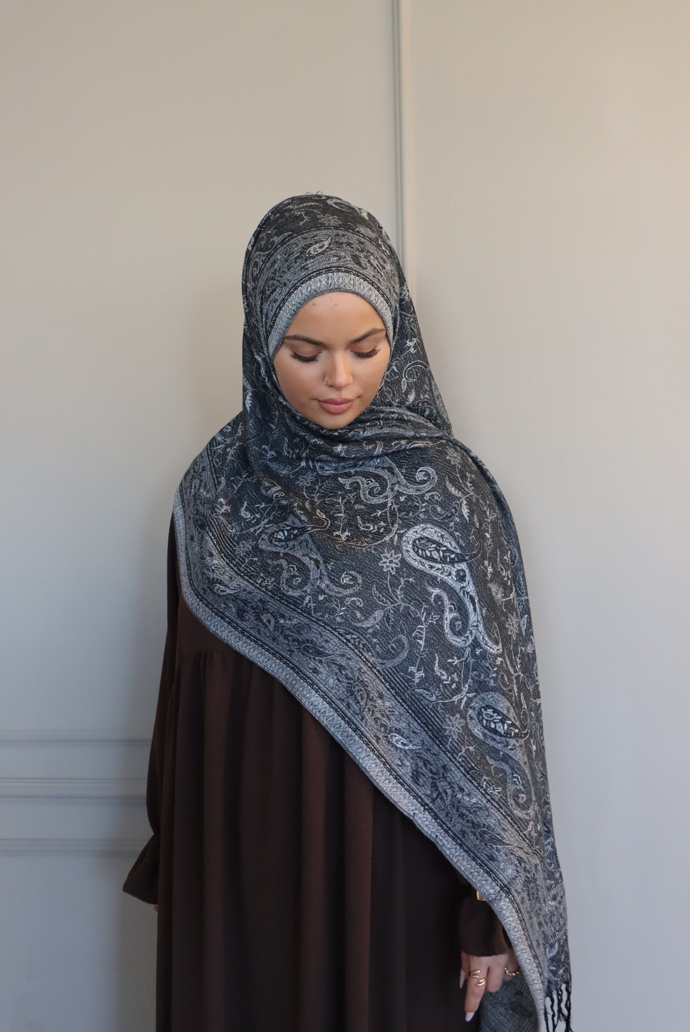 Pashmina in Schwarz