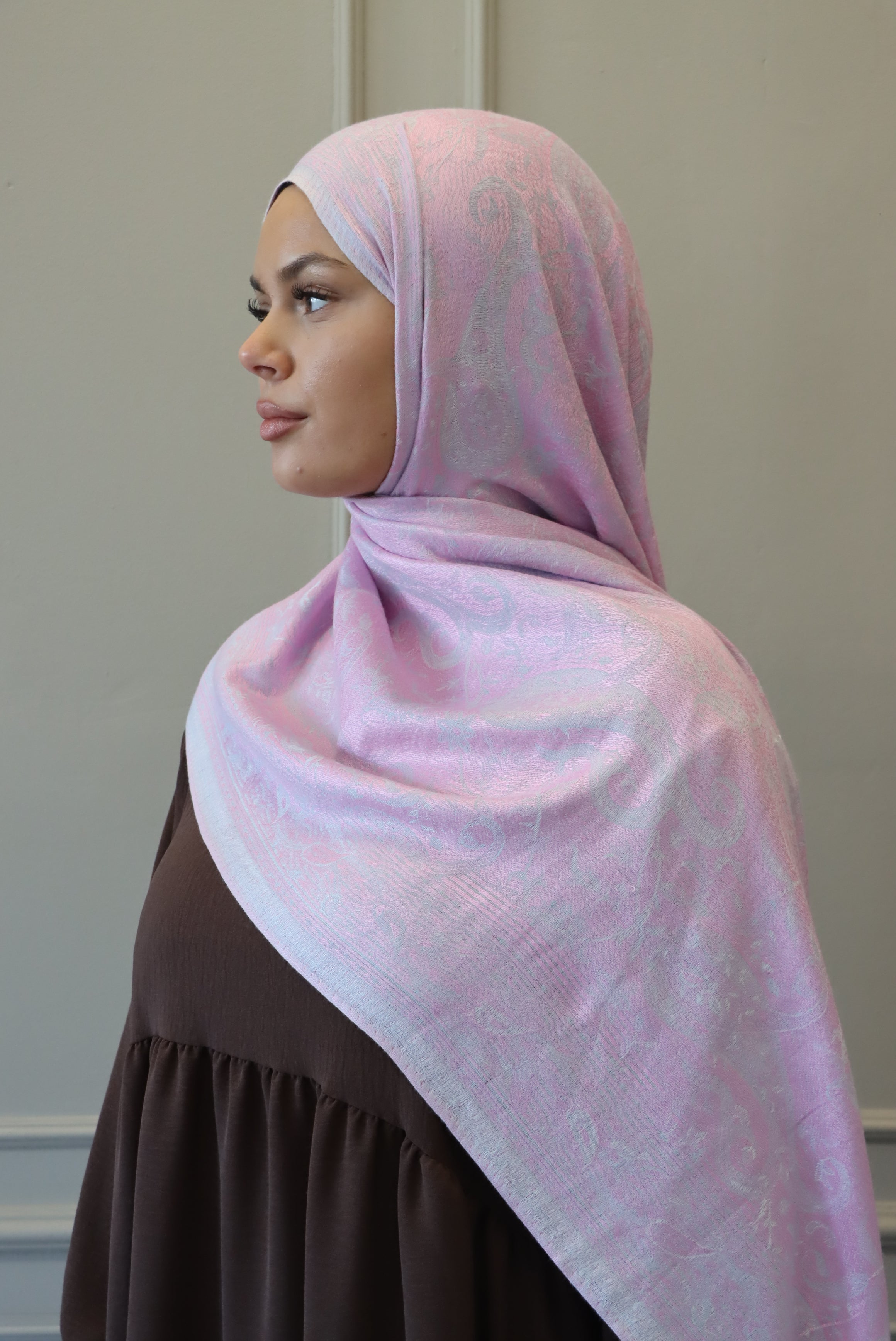 Pashmina in light pink