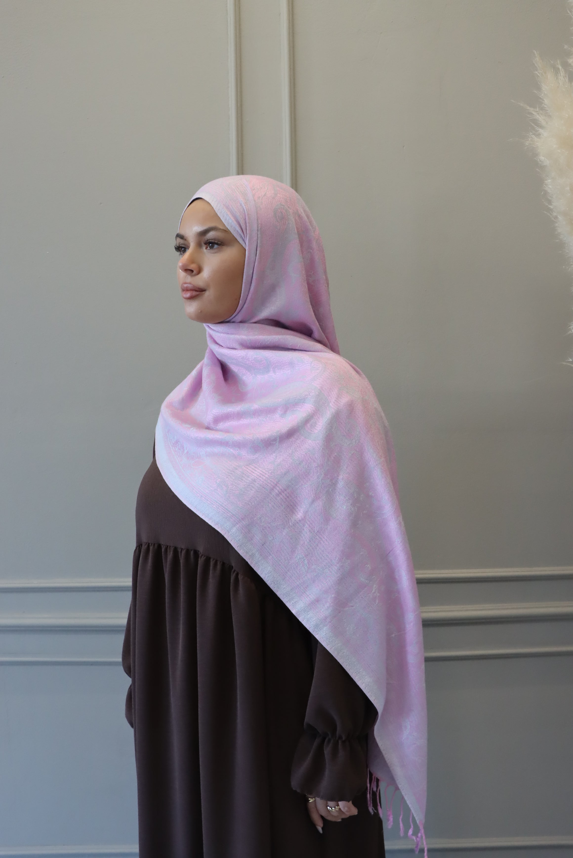 Pashmina in light pink