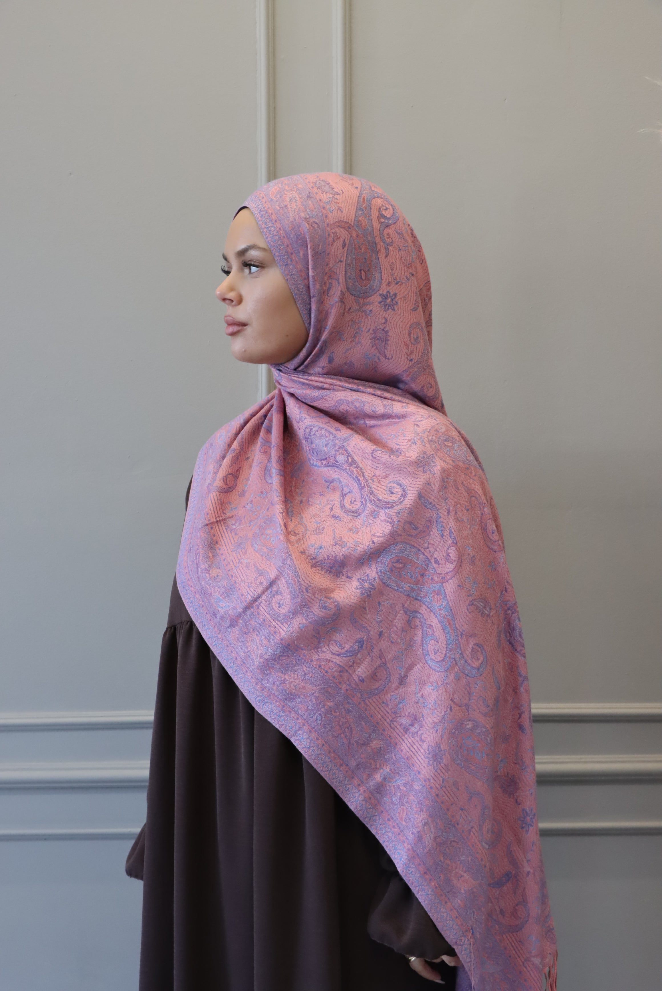 Pashmina in pink