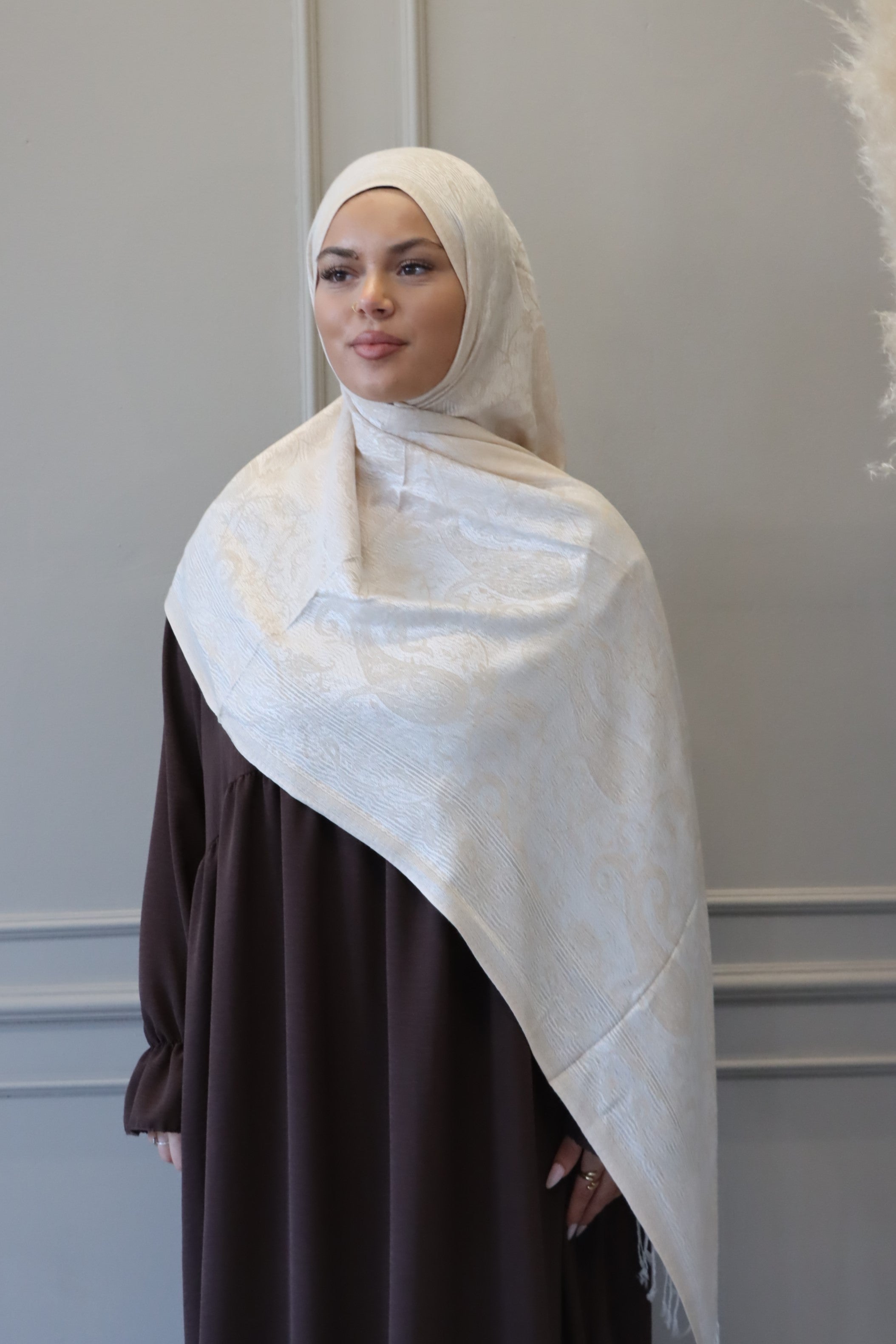 Pashmina in Creme