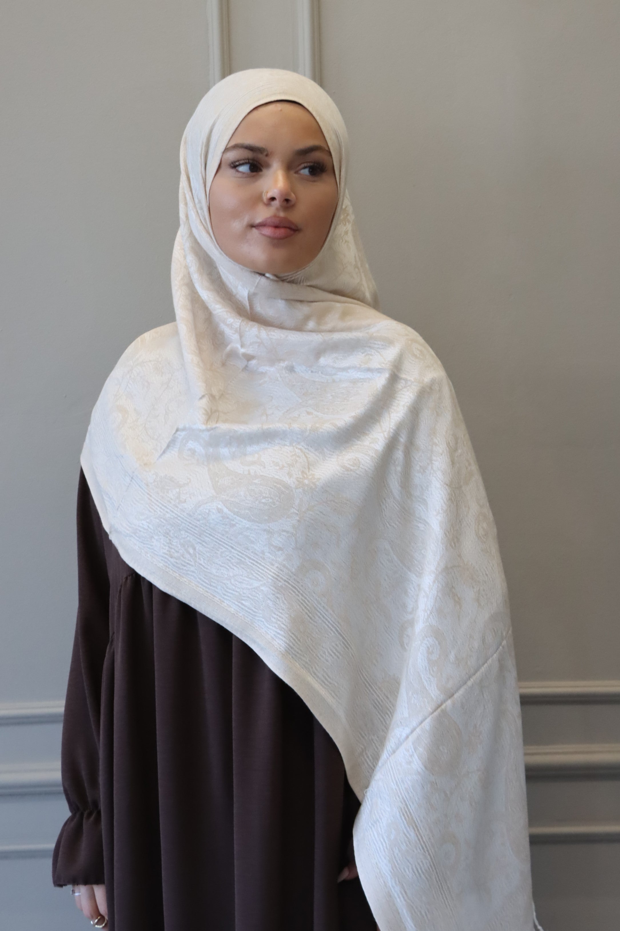 Pashmina in Creme