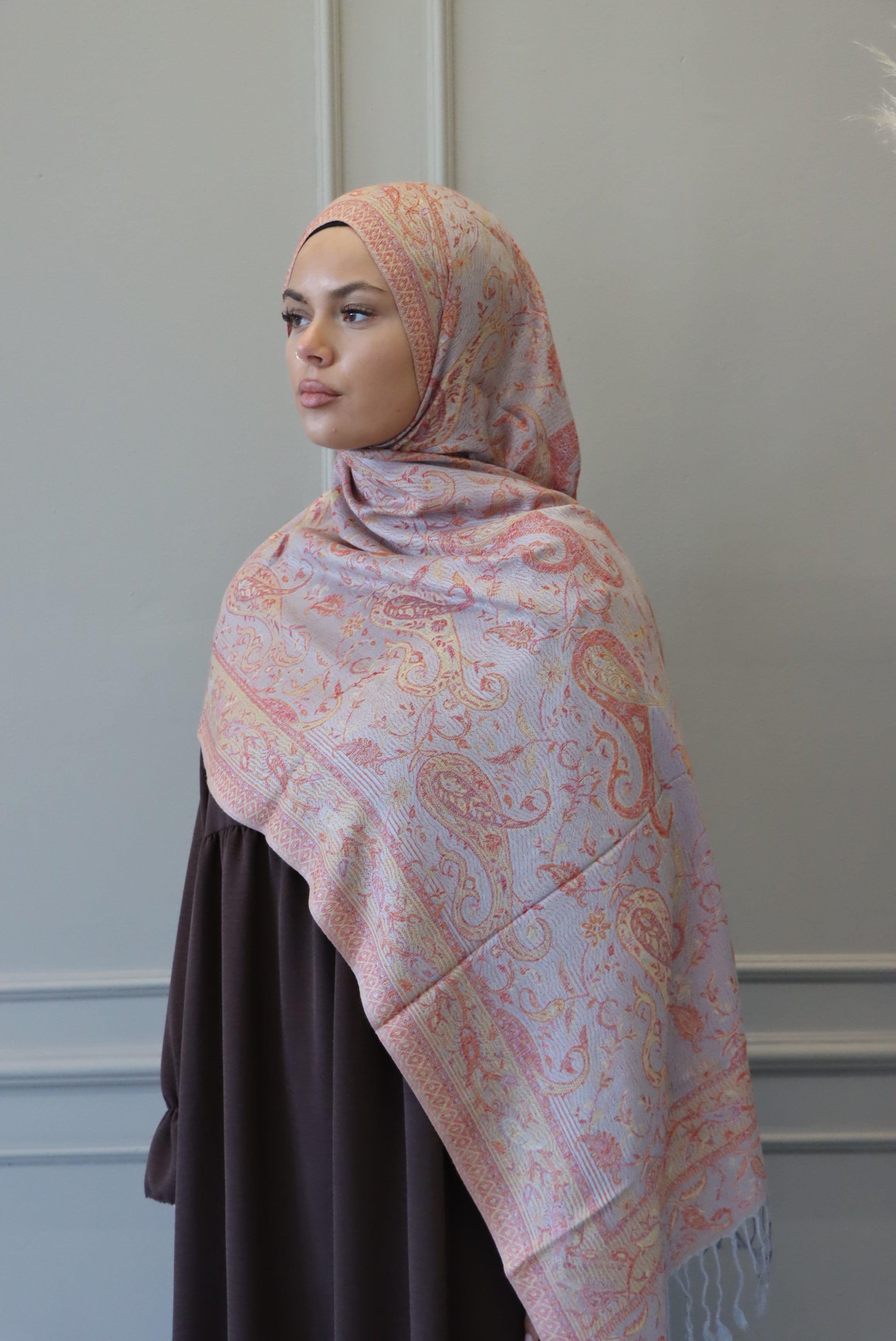 Pashmina en chameau