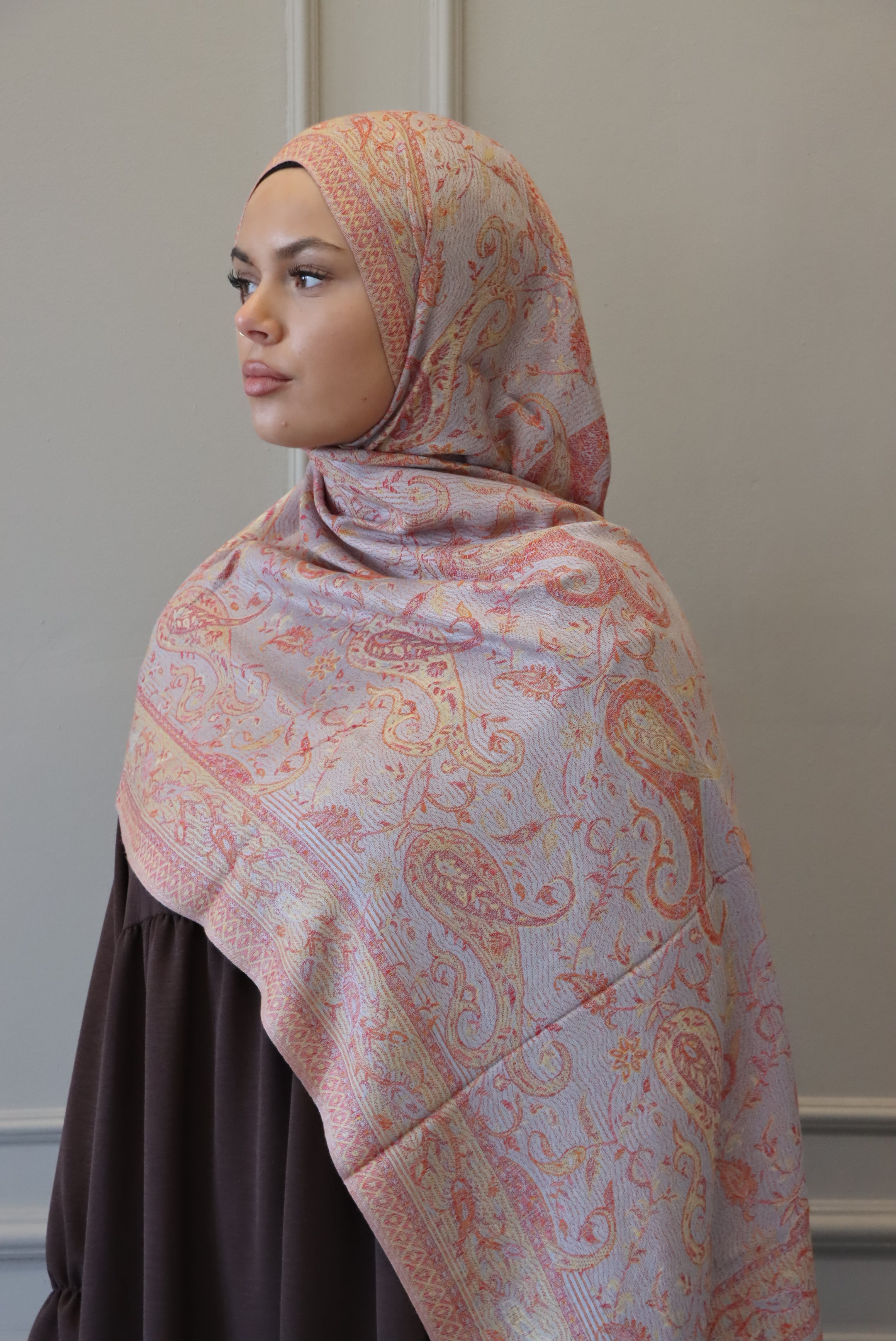 Pashmina en chameau