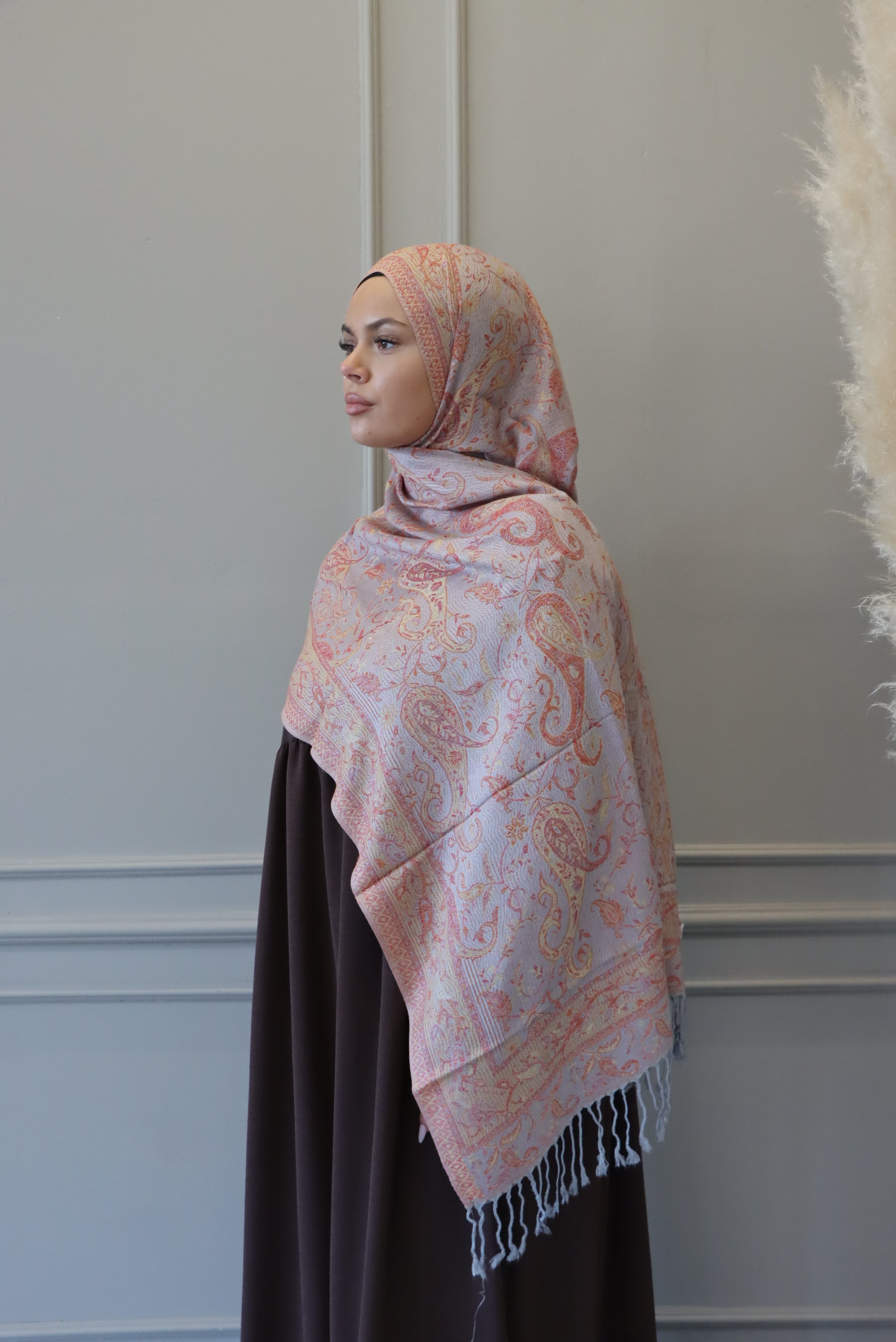 Pashmina en chameau