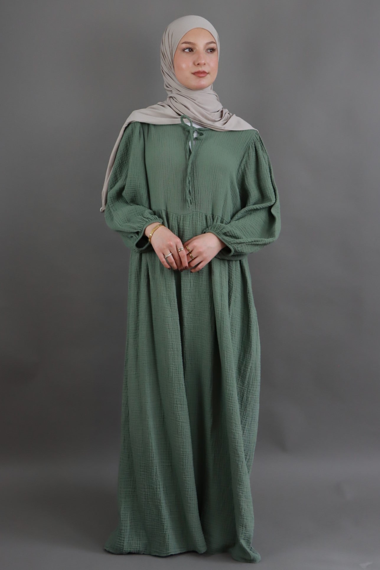 Zayra muslin dress