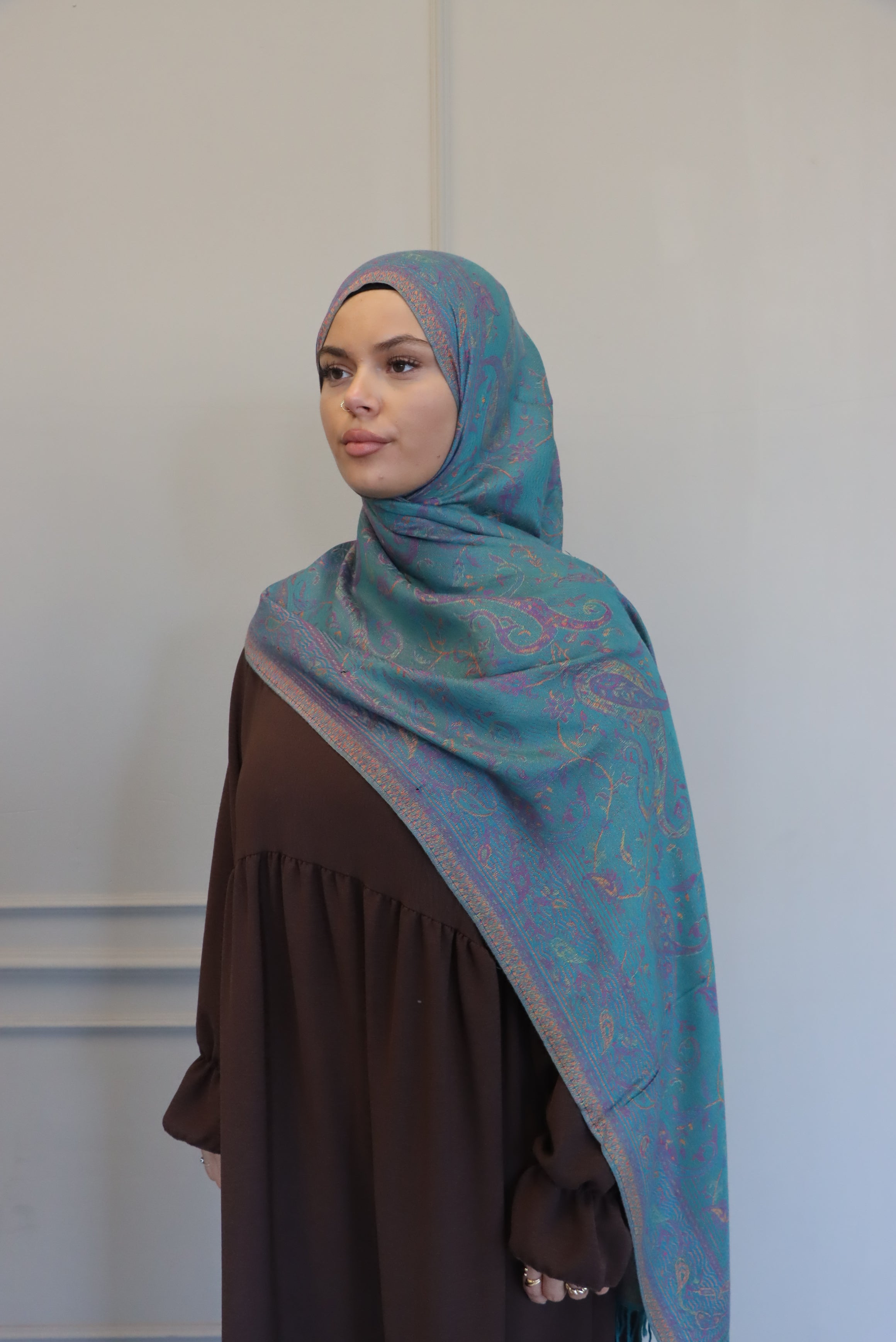 Pashmina en vert