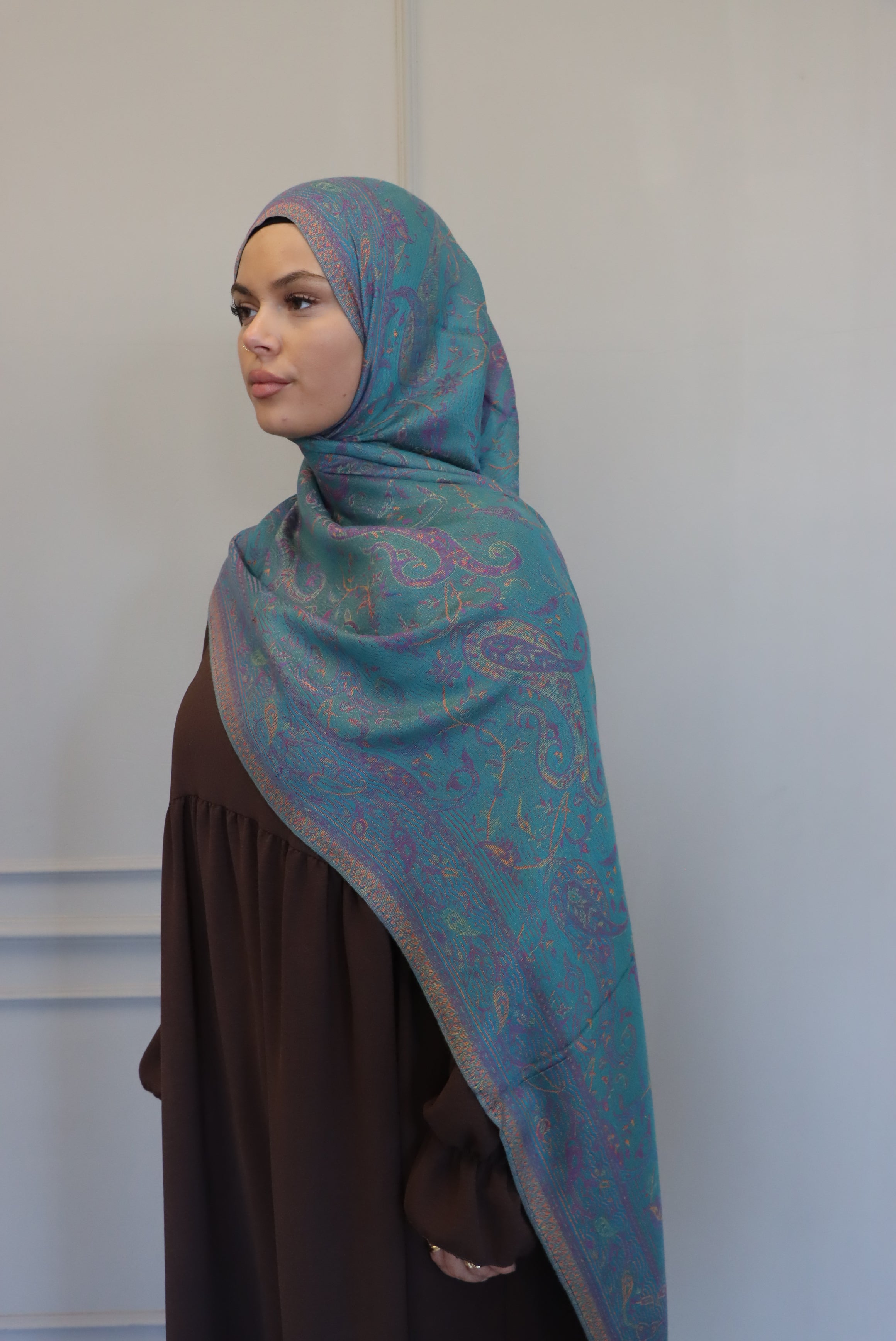 Pashmina en vert