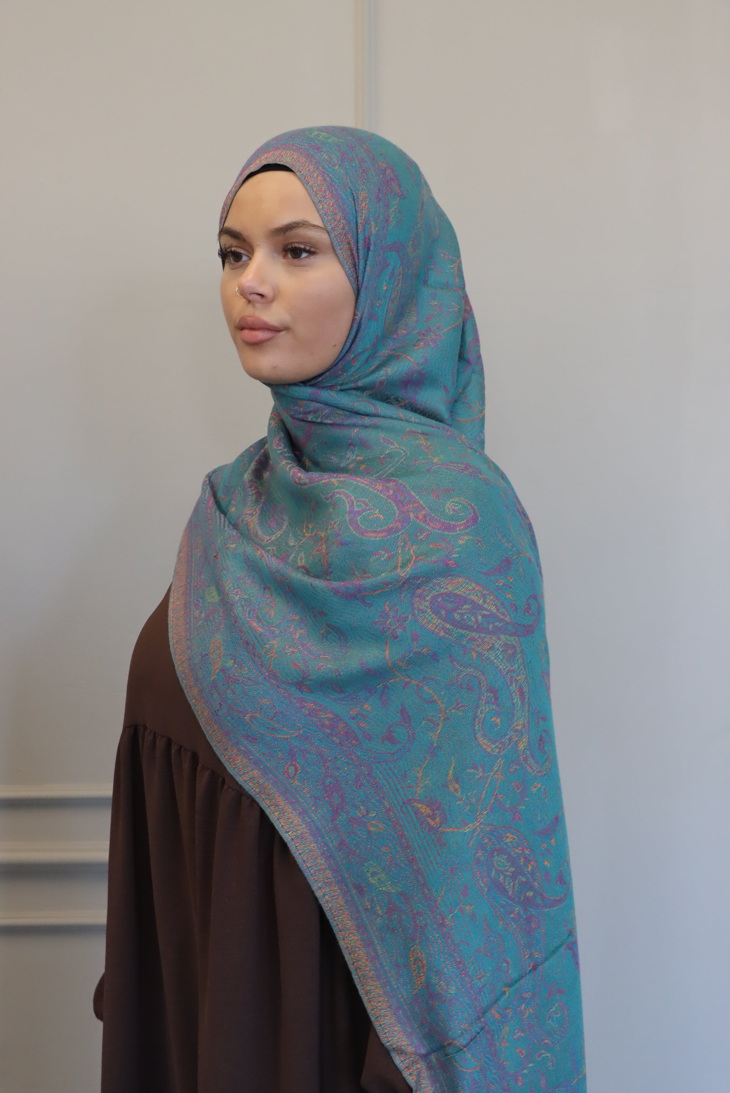 Pashmina en vert