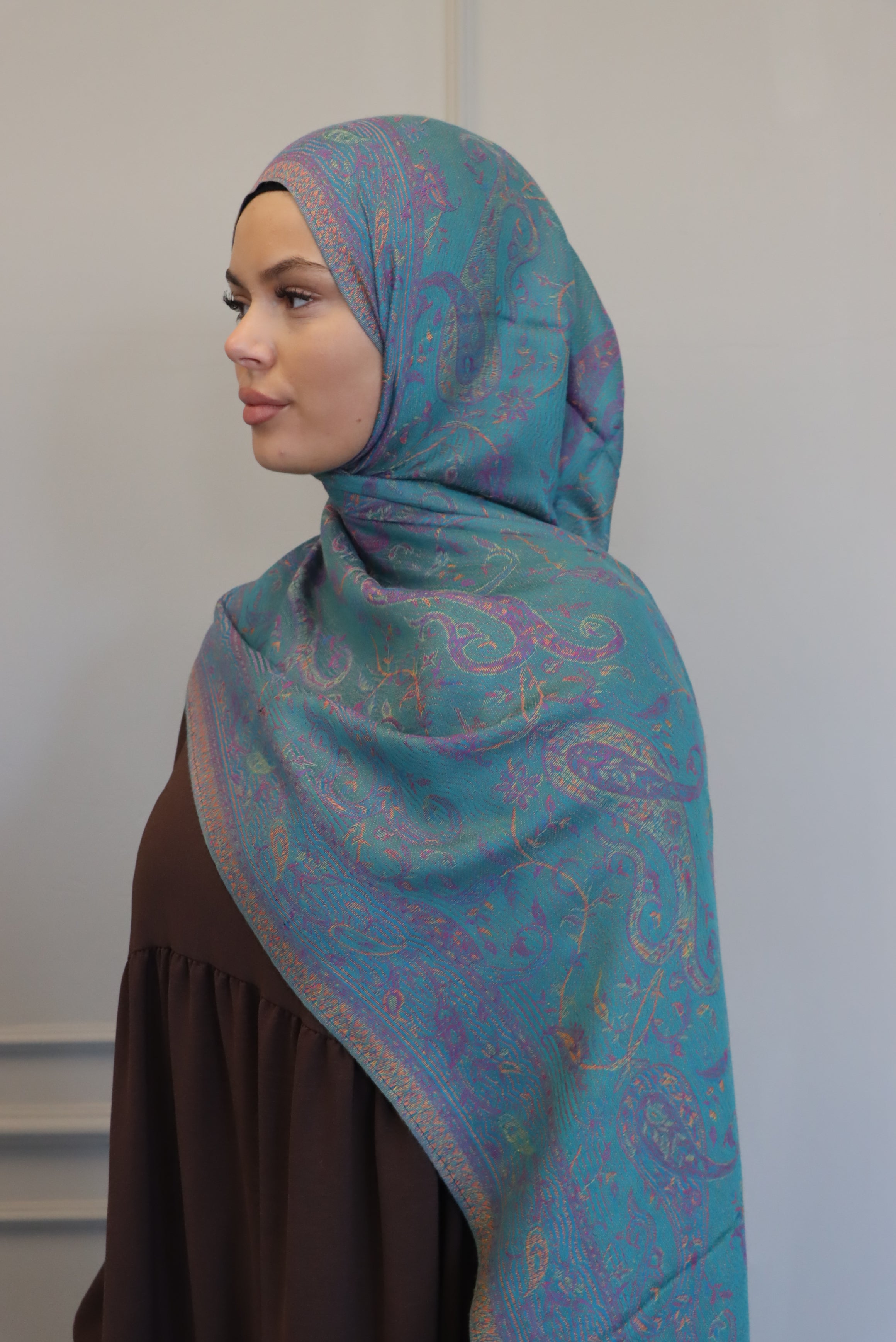 Pashmina en vert