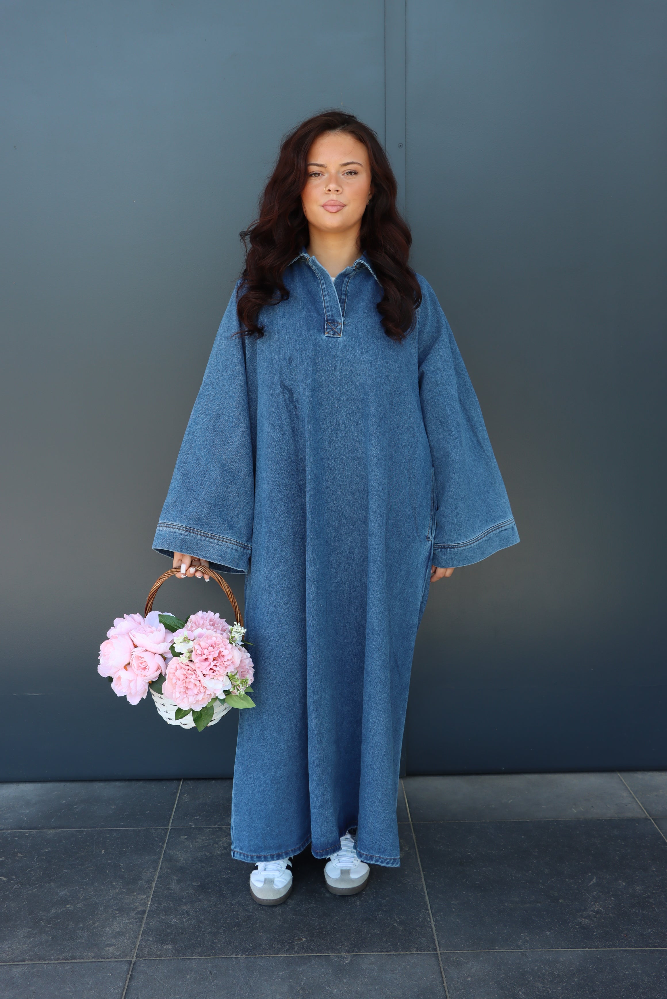 Denim Abaya