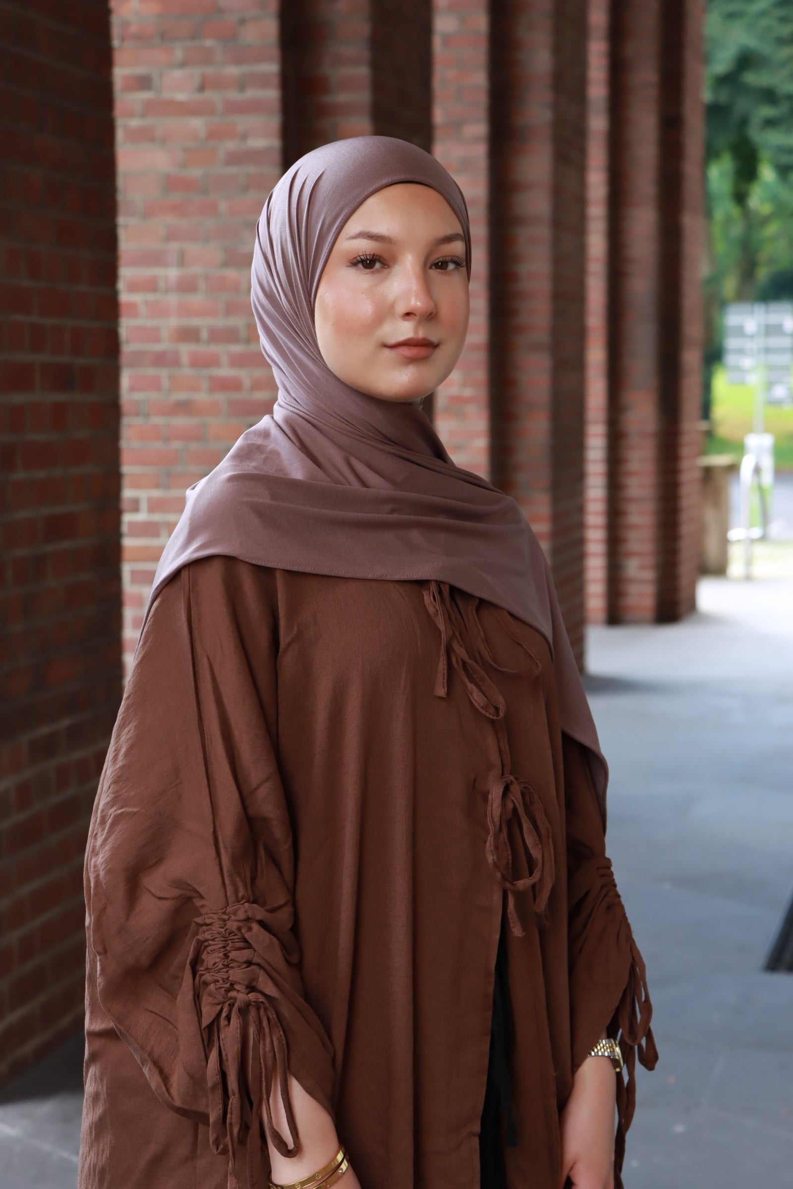 "Nadia" Kimono in Braun