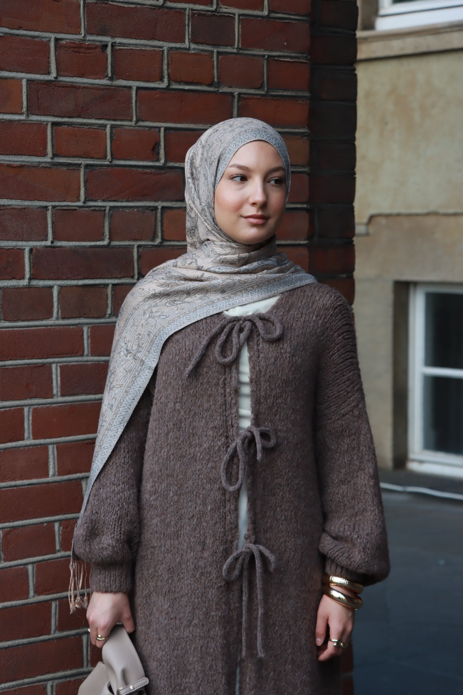 Amira Cardigan in Lang