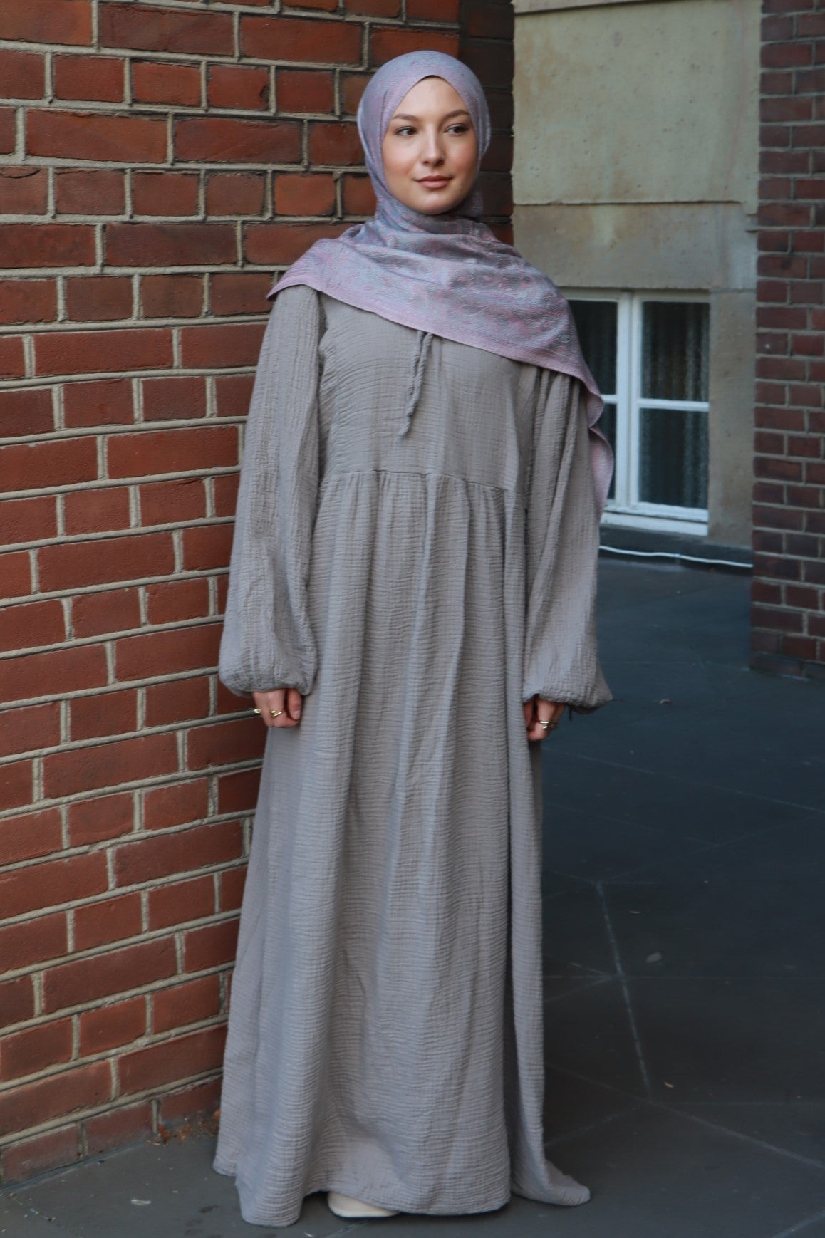 Zayra muslin dress