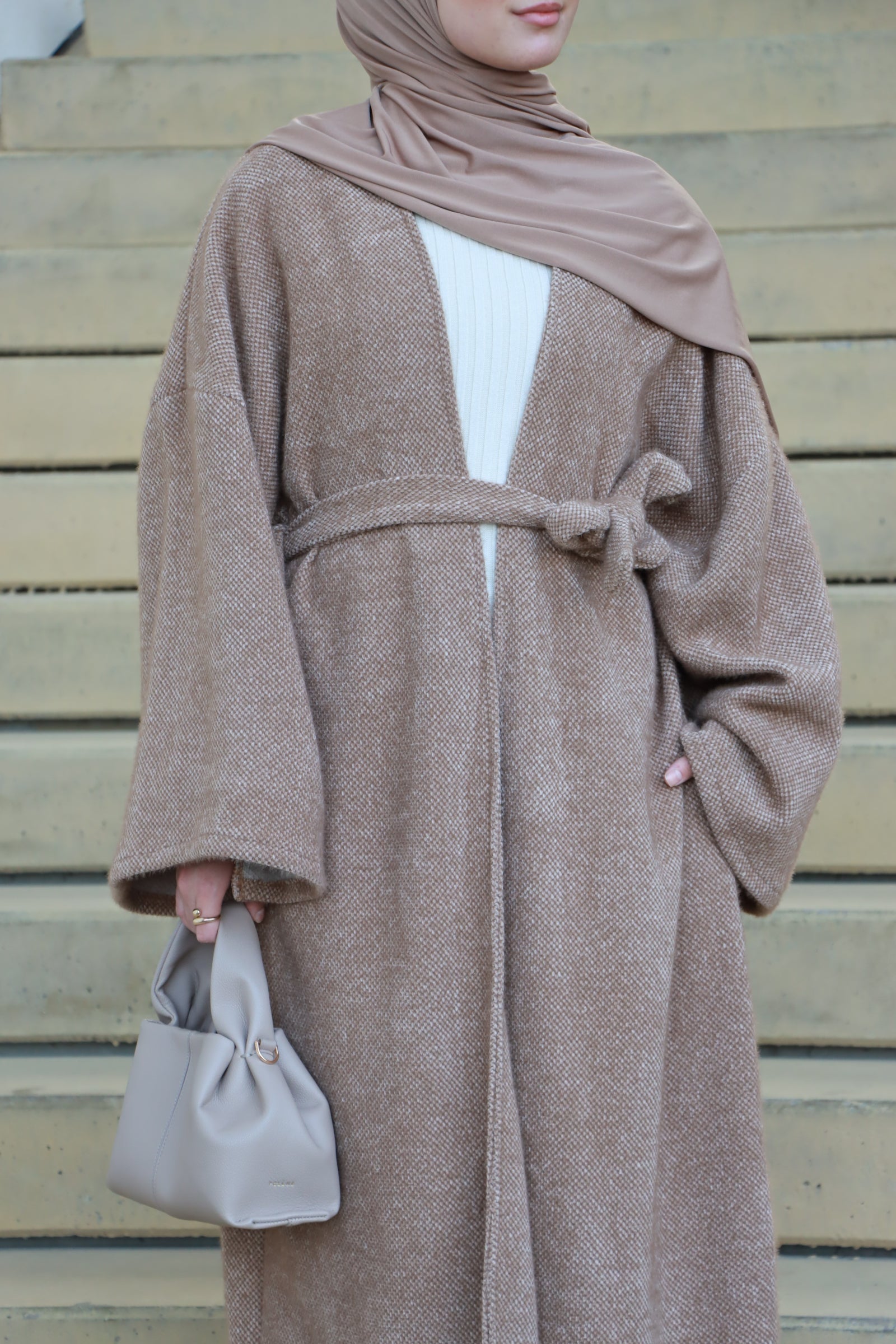Sera Mantel in Camel