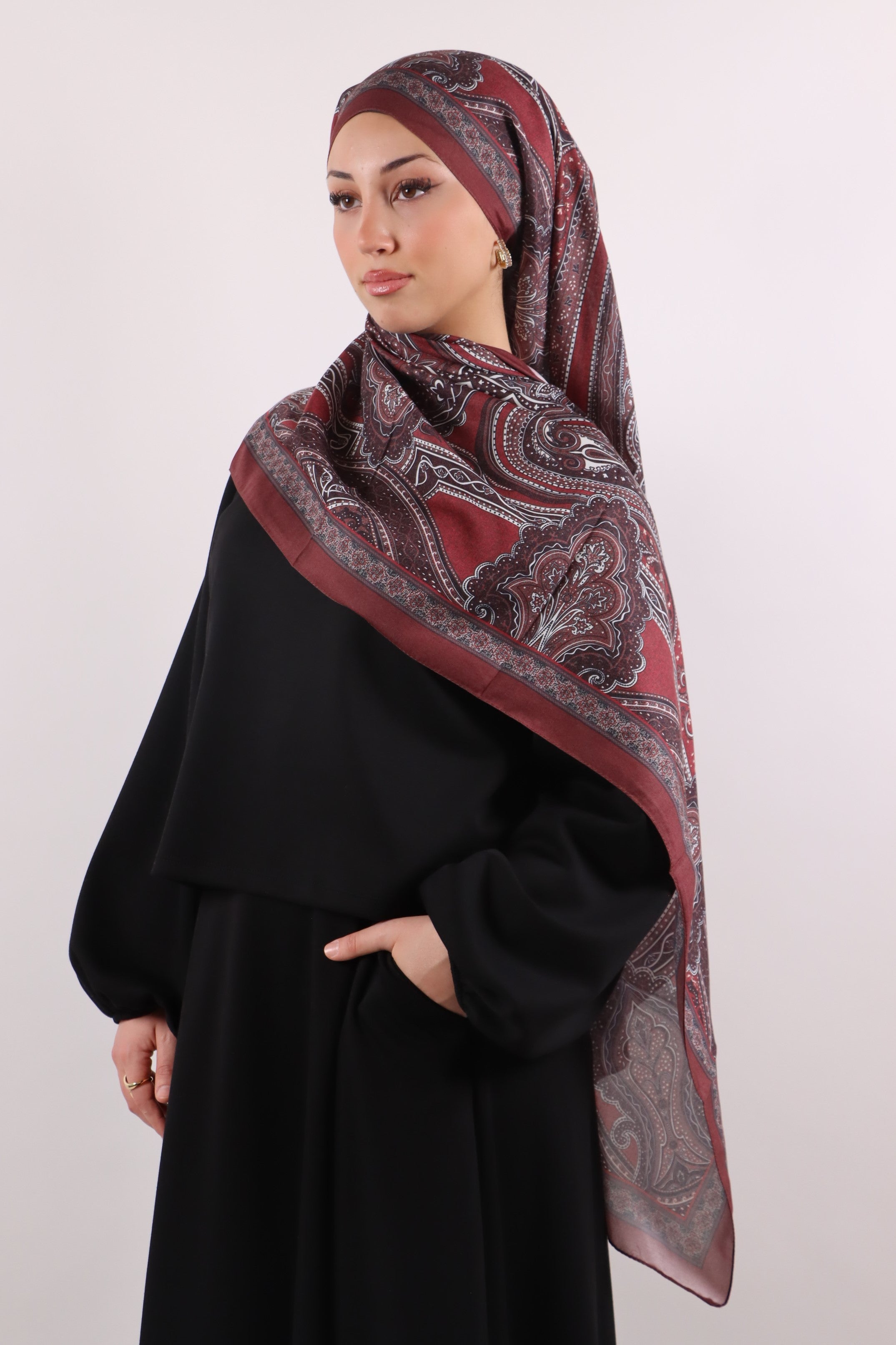 Soft Bohéme Hijab in Bordeaux