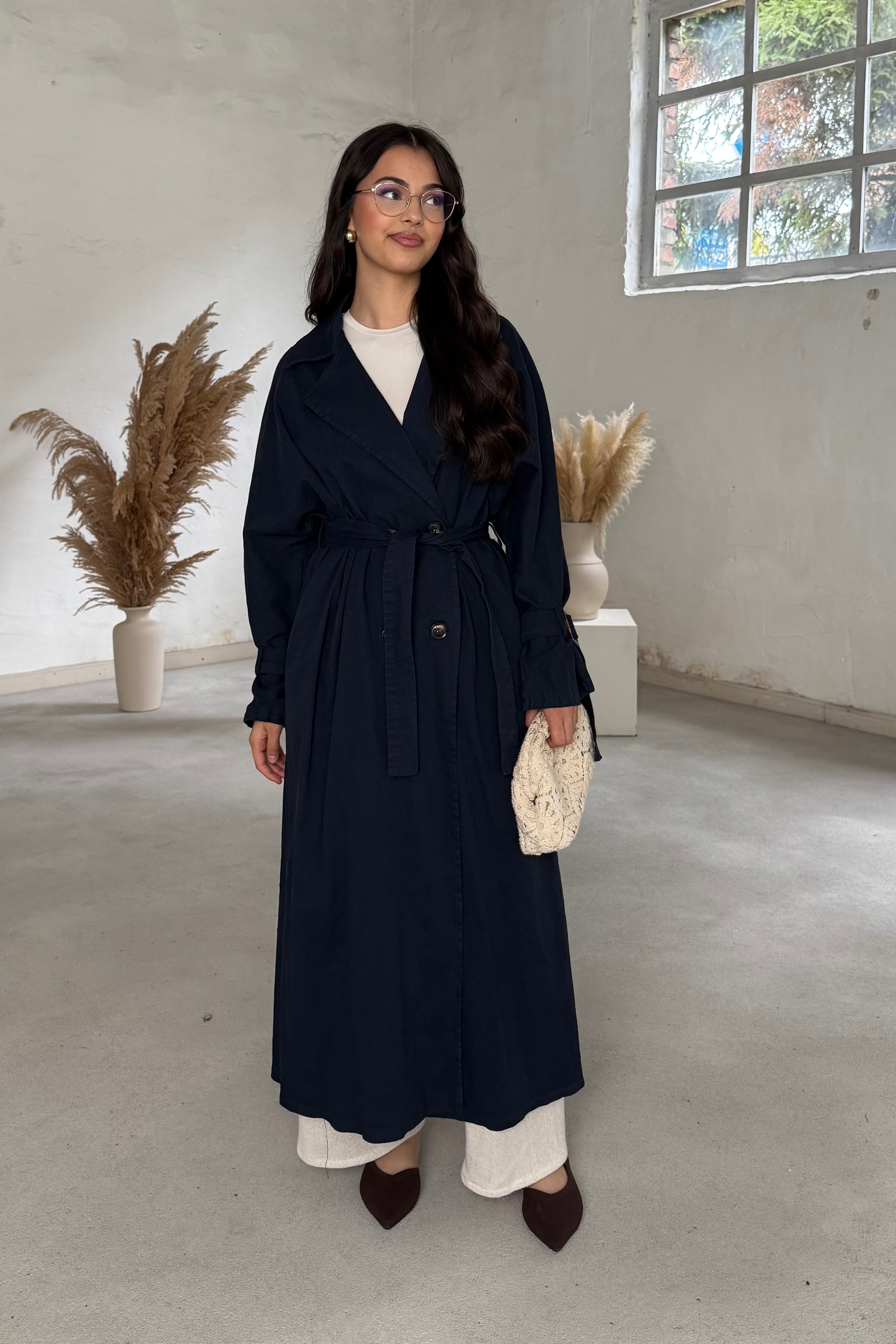 Denim Trenchcoat