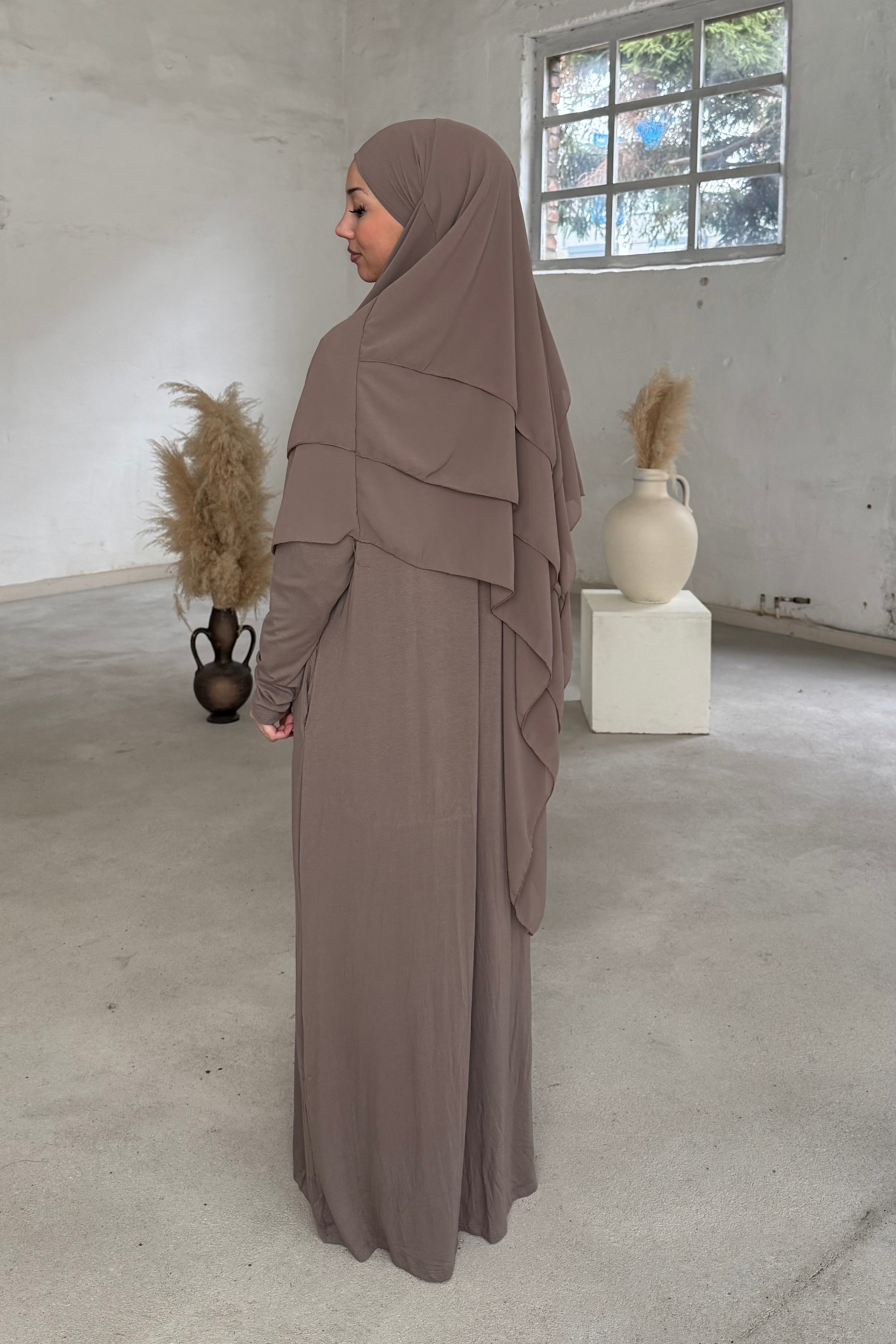 Khimar Jazz Dreilagig