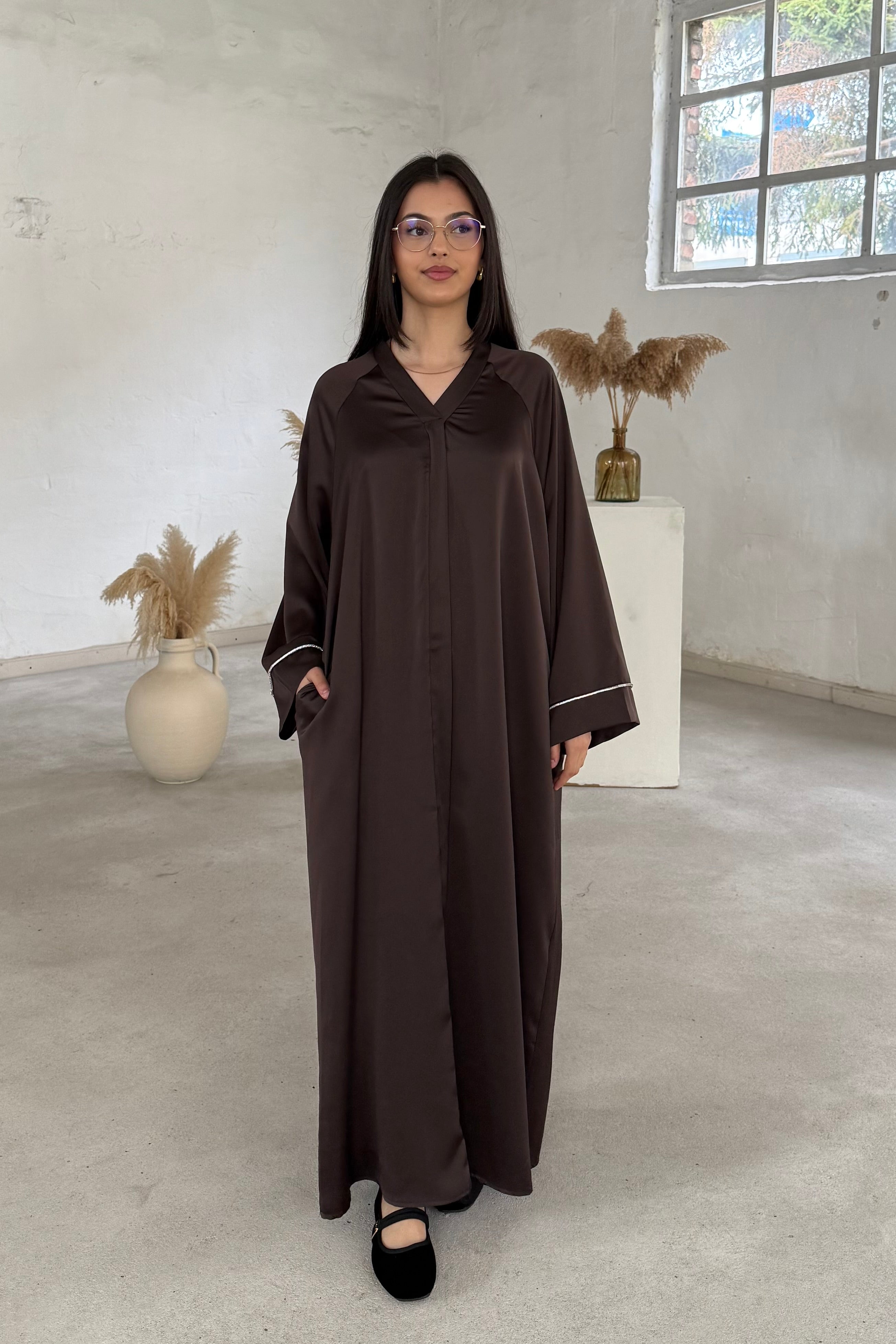 Nura Abaya mit Glitzer