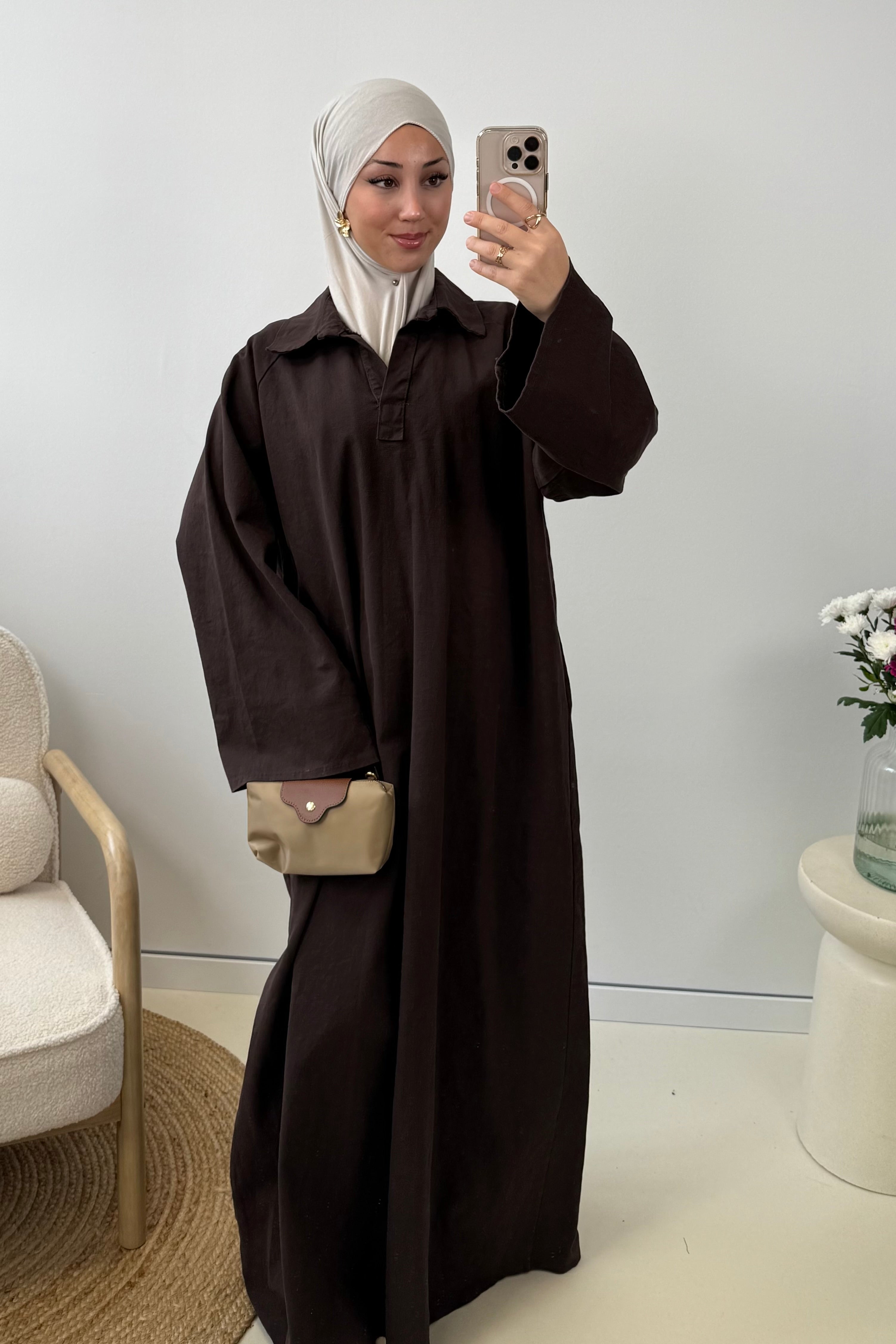 Denim Abaya
