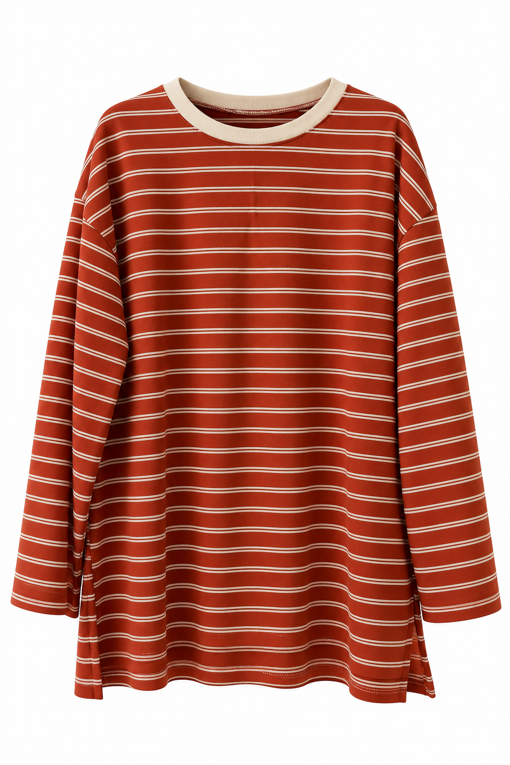 Esila Gestreiftes Langarmshirt