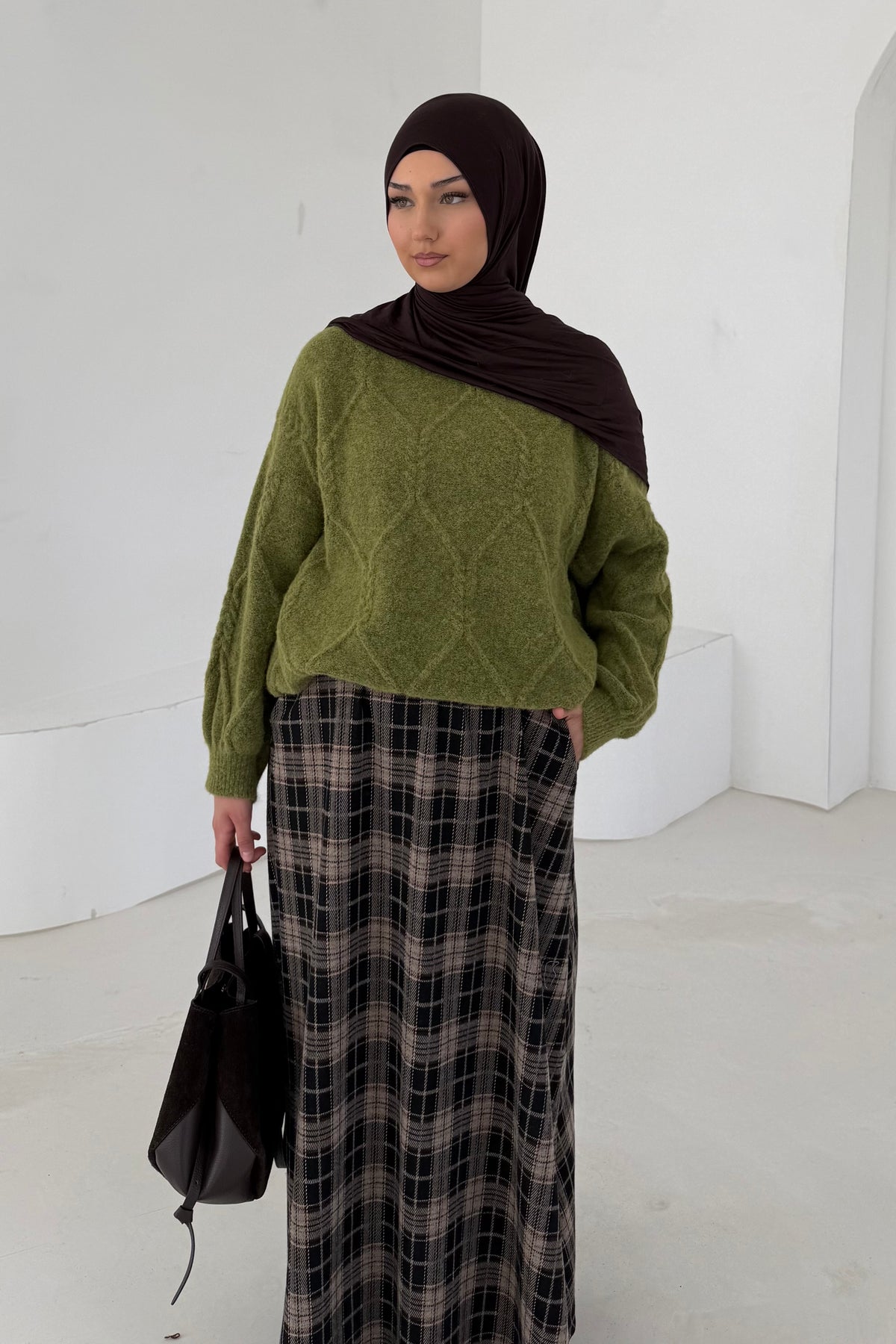 Zopfmuster Pullover
