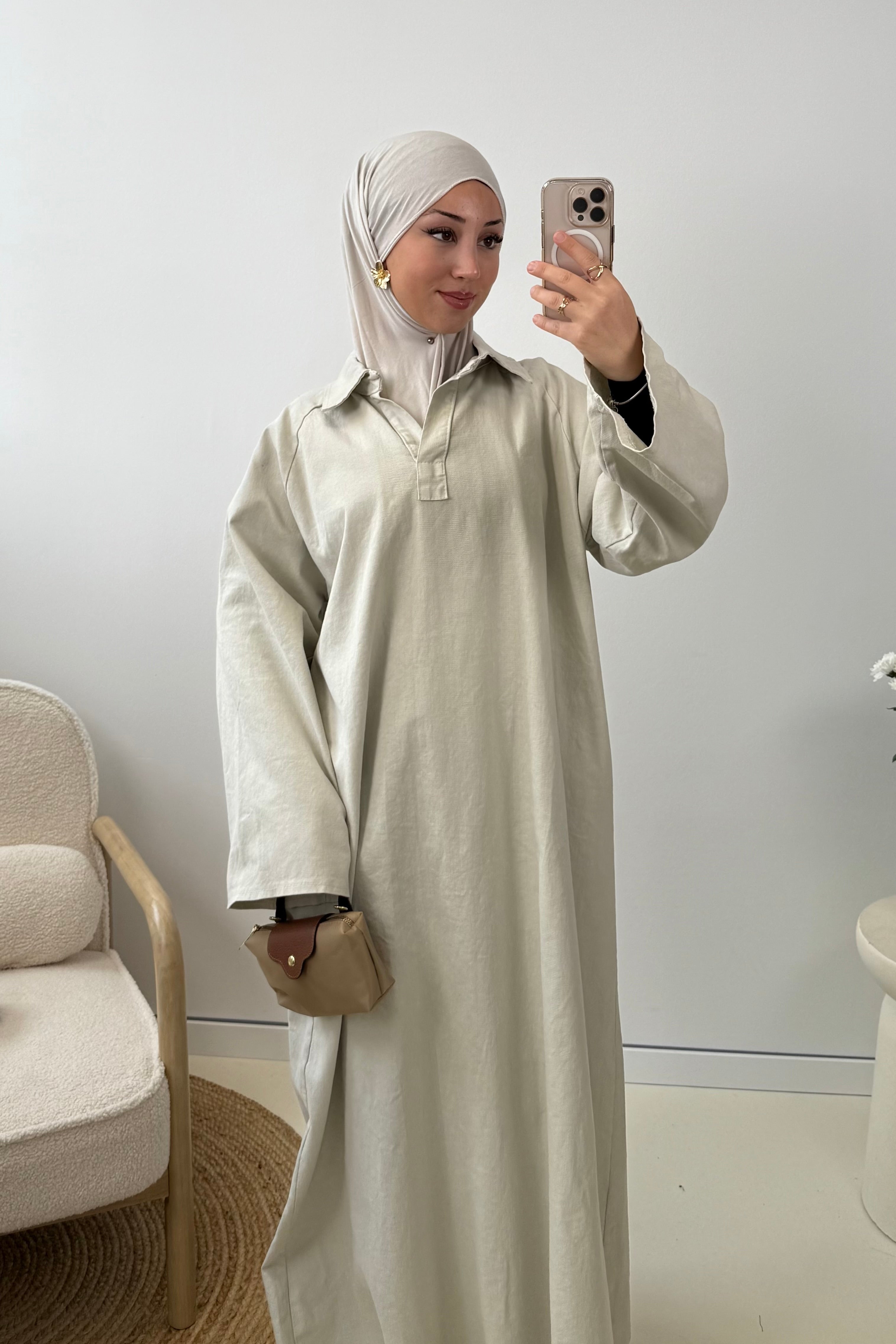 Denim Abaya